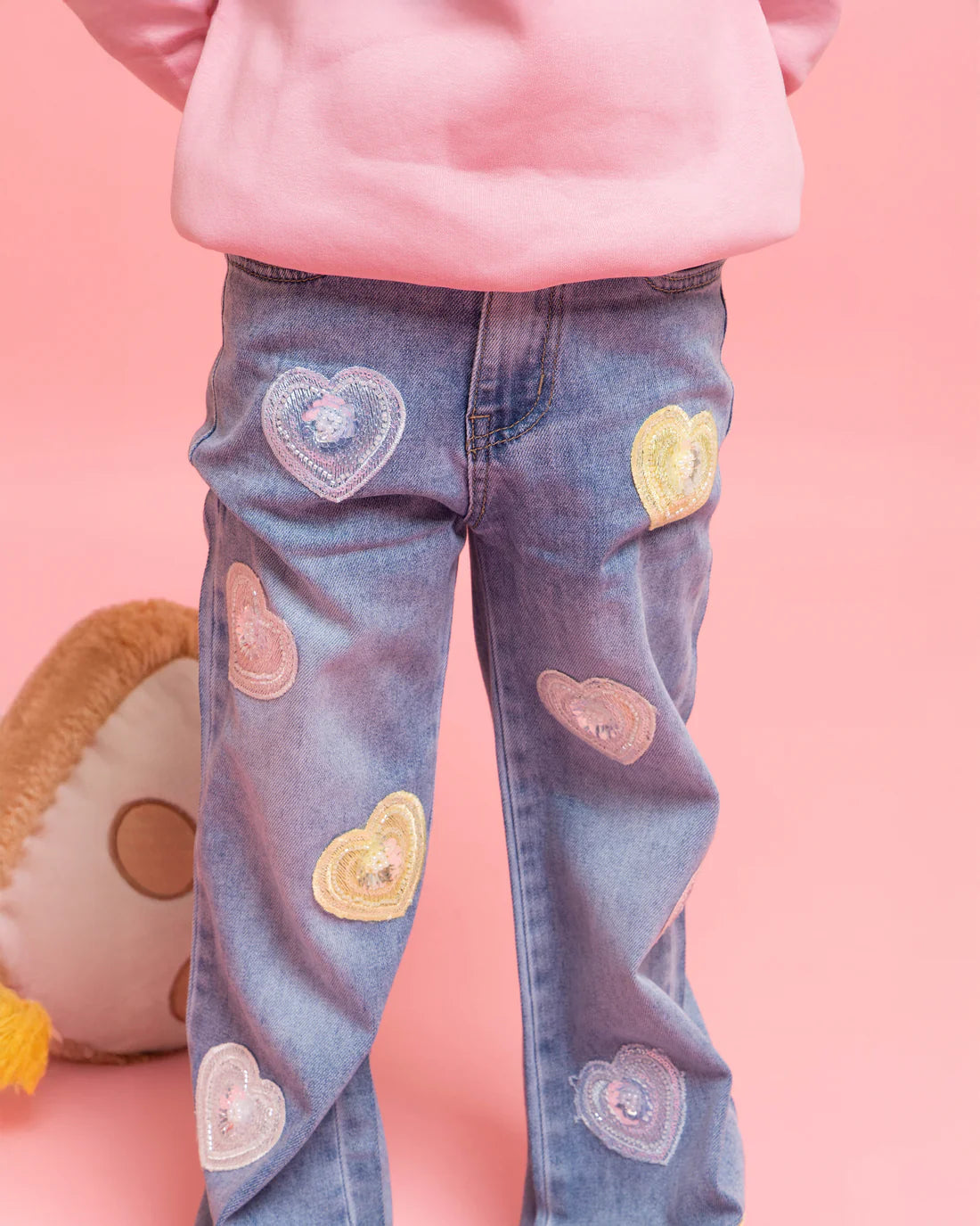 Jeans Cuoricini Multicolor Candy Baby ♥