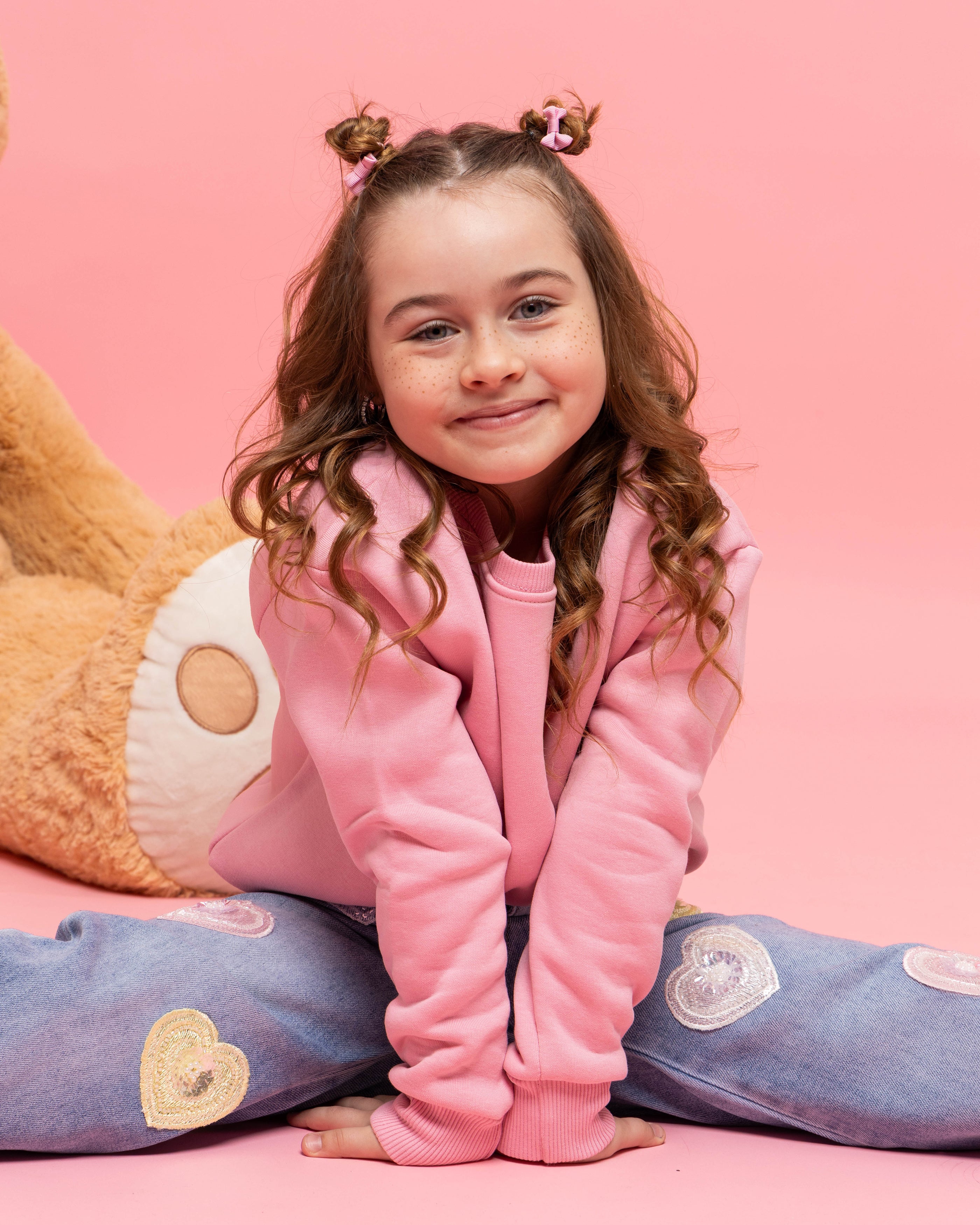 Felpa Rosa JustWest Baby ♥