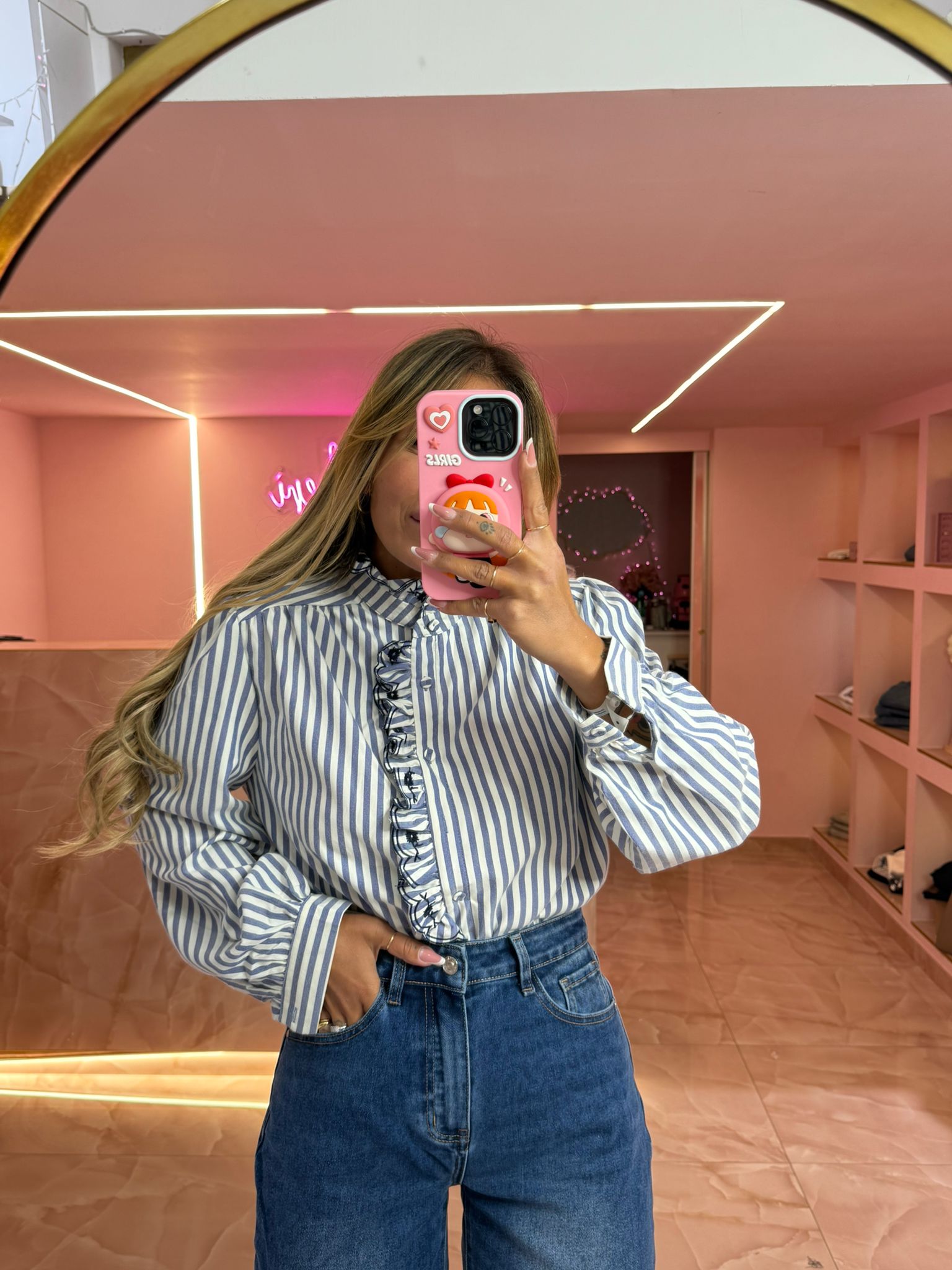 Camicia Shabby Chic Polvere
