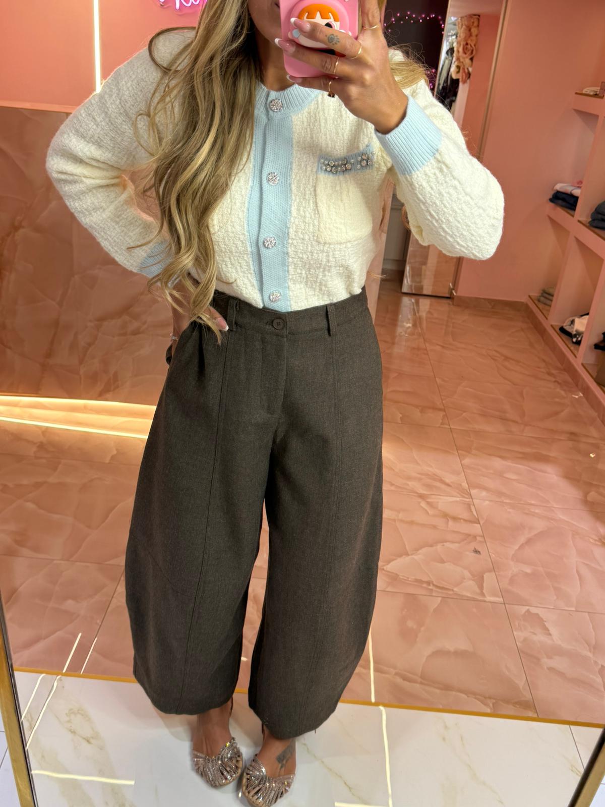 Pantalone Ovetto Perfetto Beige