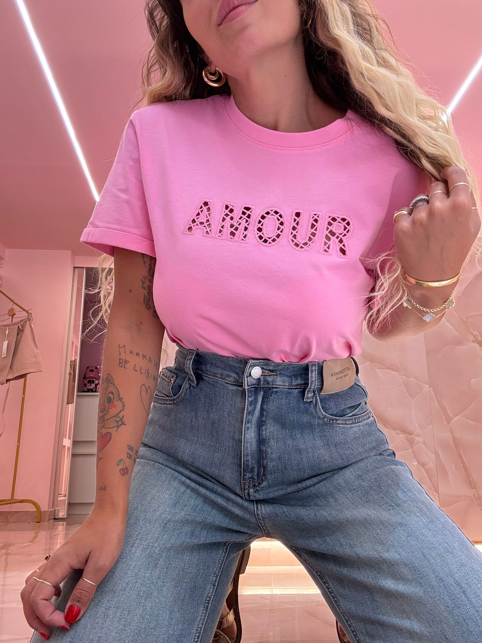 Shirt Amour Rosa ♥