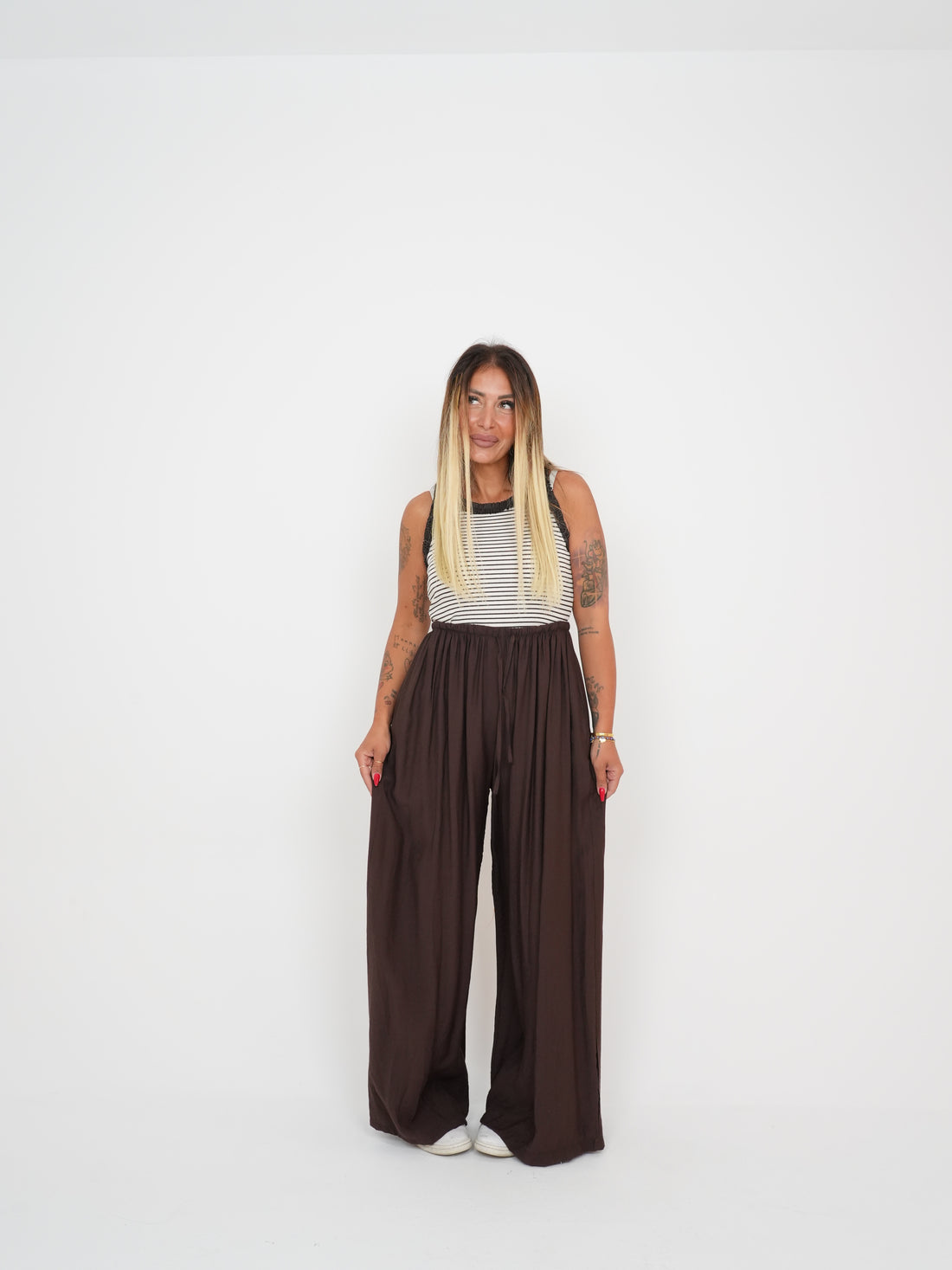 Pantalone Marrò A Spasso Con Pry ♥