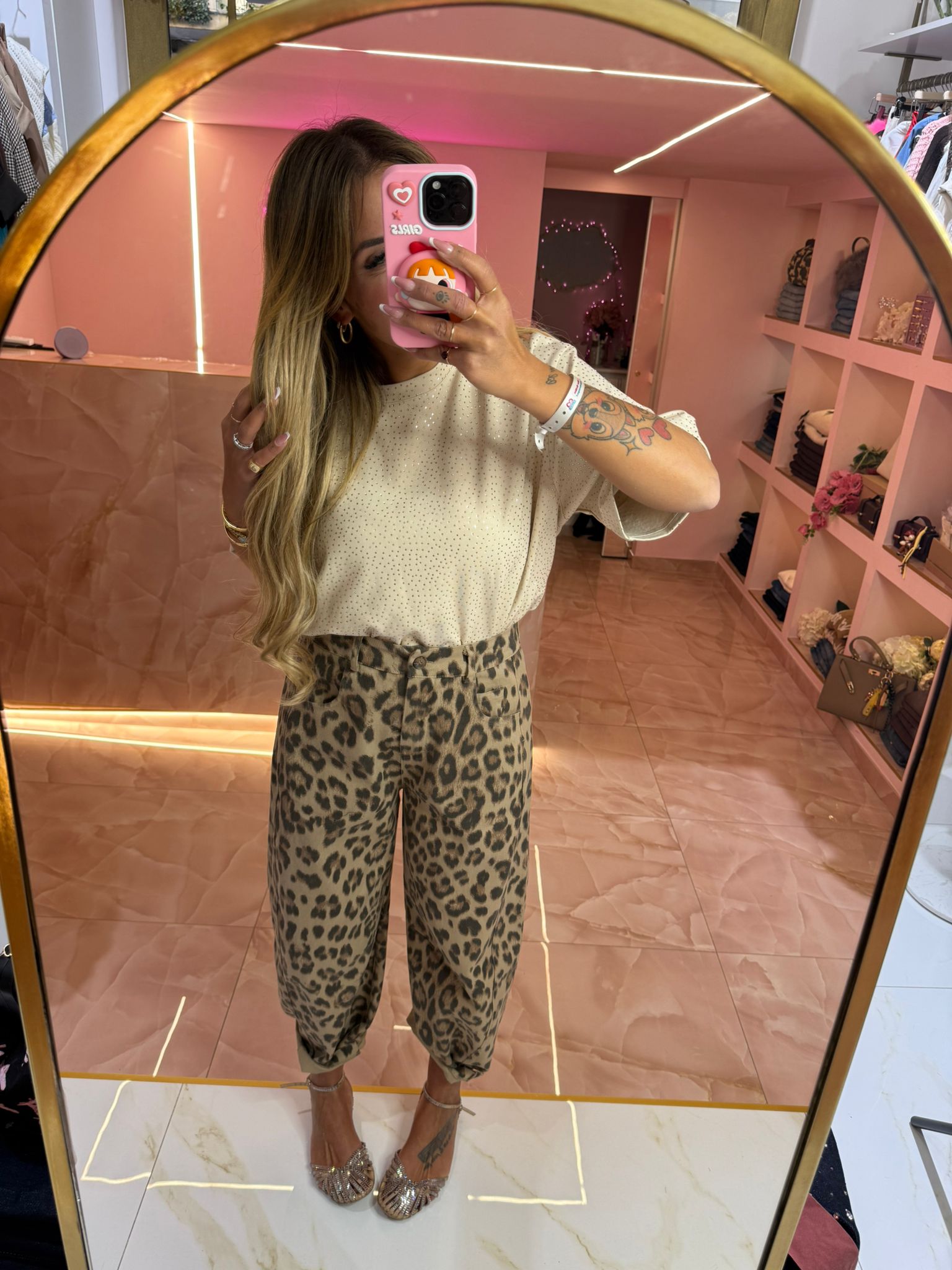 Jeans Animalier Ciaone Chiaro ♥