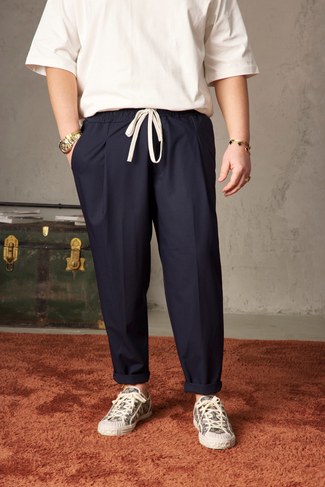 Pantaloni Blu Navy Man ♥