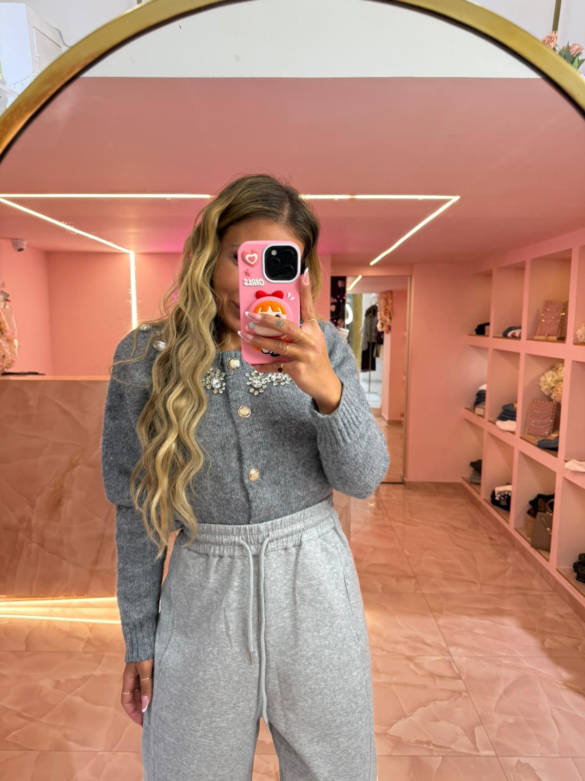 Maglioncino A Vita Mi Grigio ♡