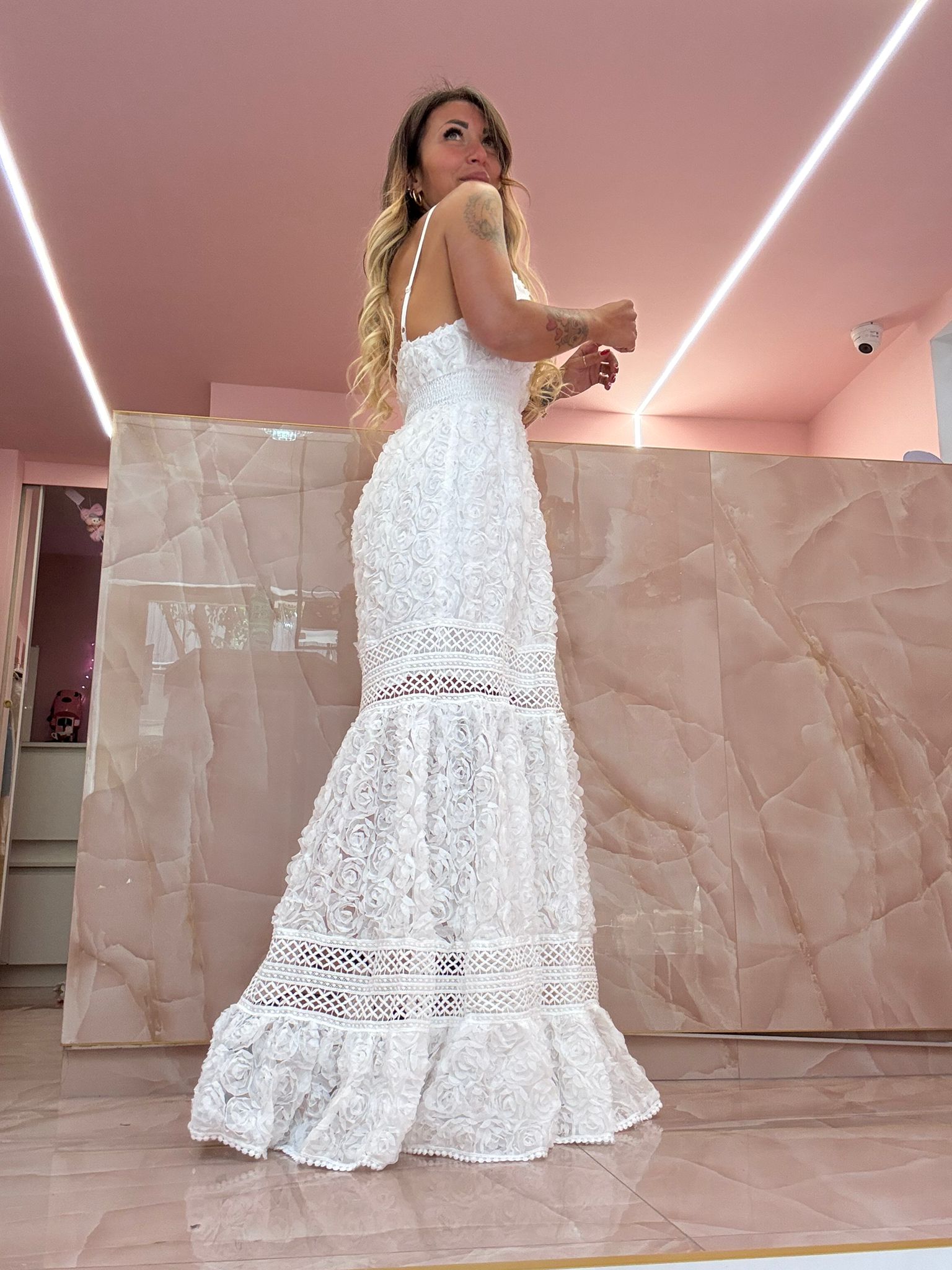 Dress Mi Sento Un Fiorellino Bianco ♥