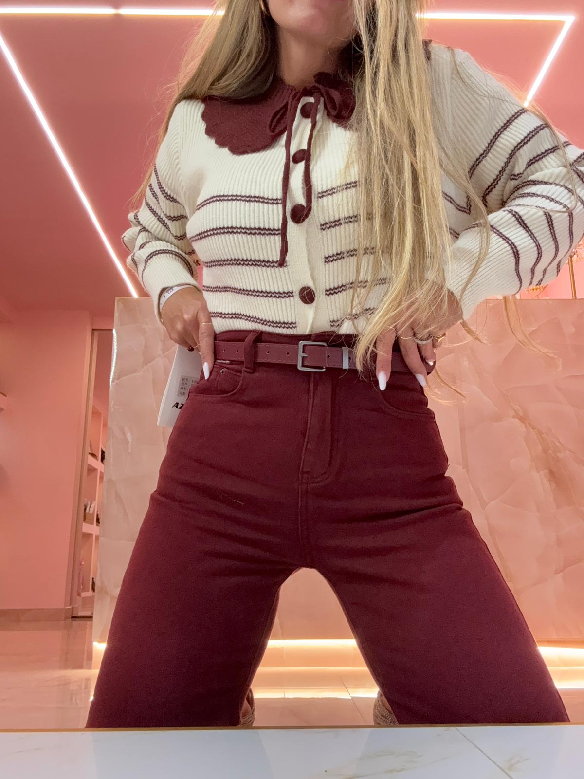 Jeans Diritto Bordo&