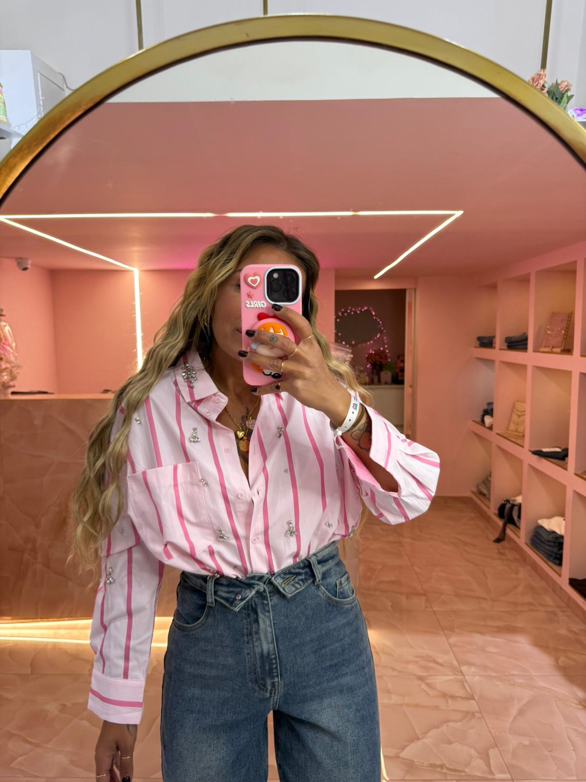 Camicia Rosa Gang ♥