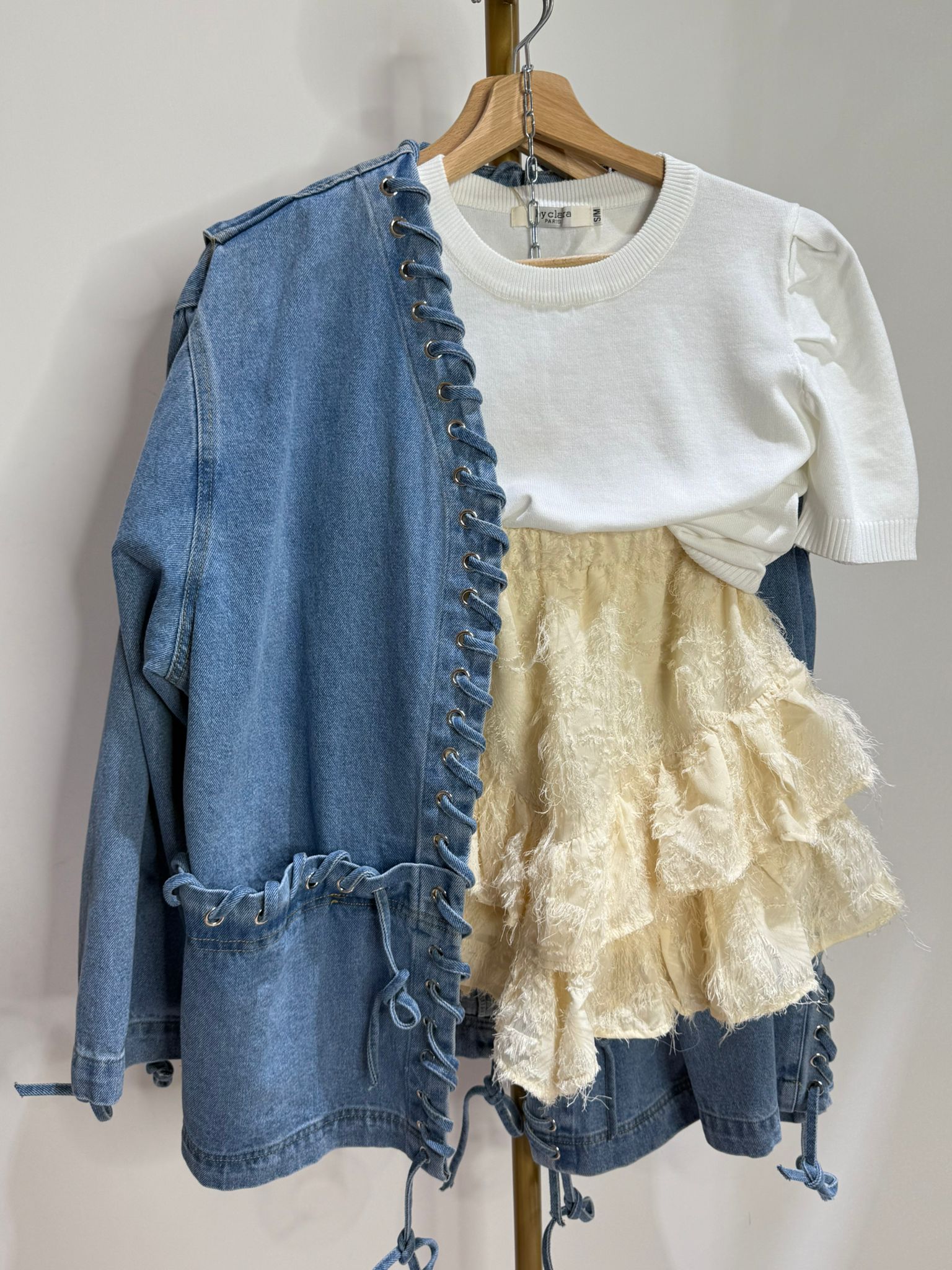 Giacca In Jeans Treccine ♥