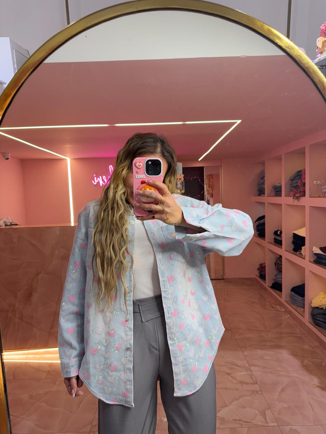 Camicia Tanto Amore In Jeans ♥