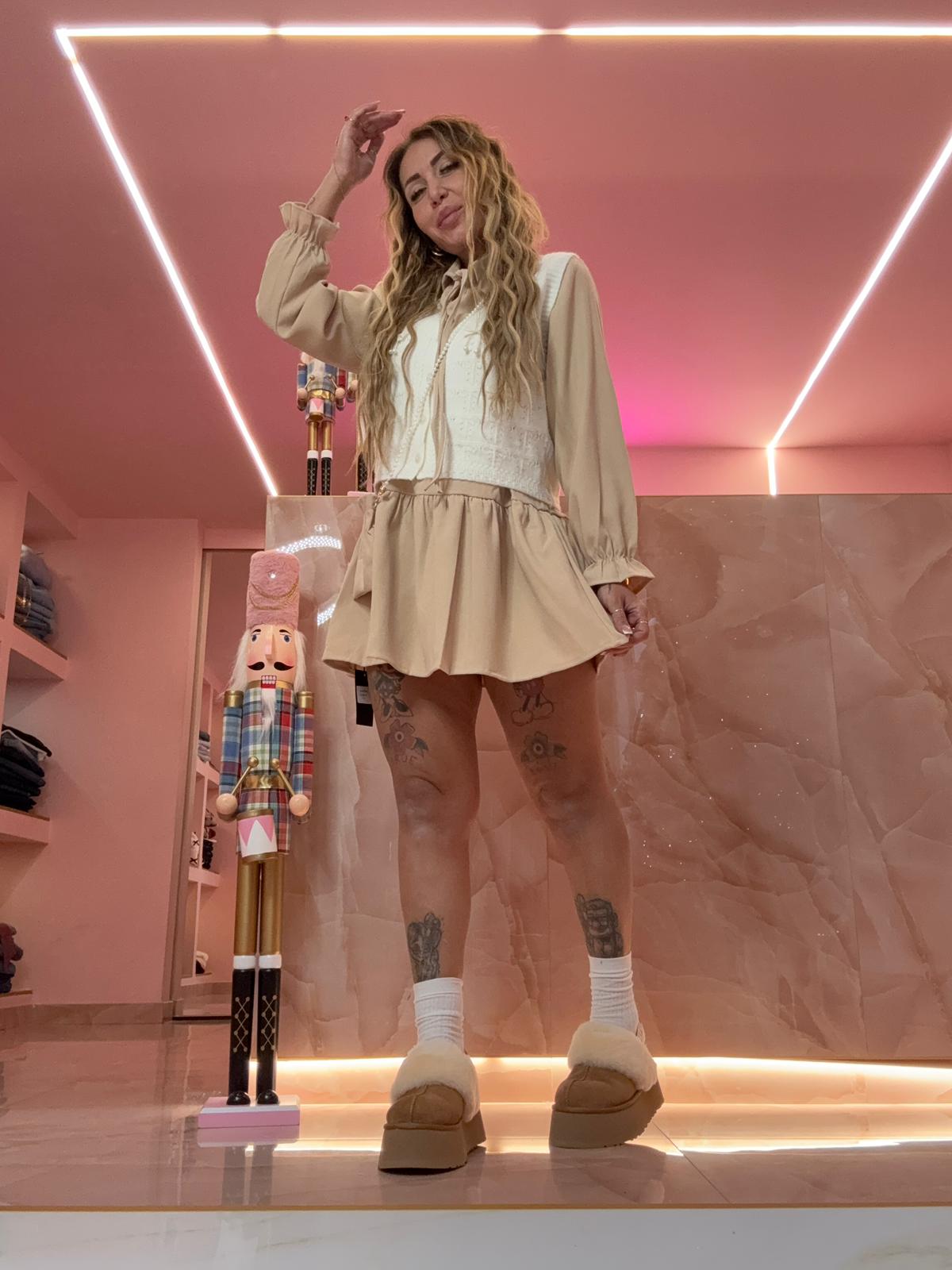 Il Vestitino Col Gilet Panna ♥