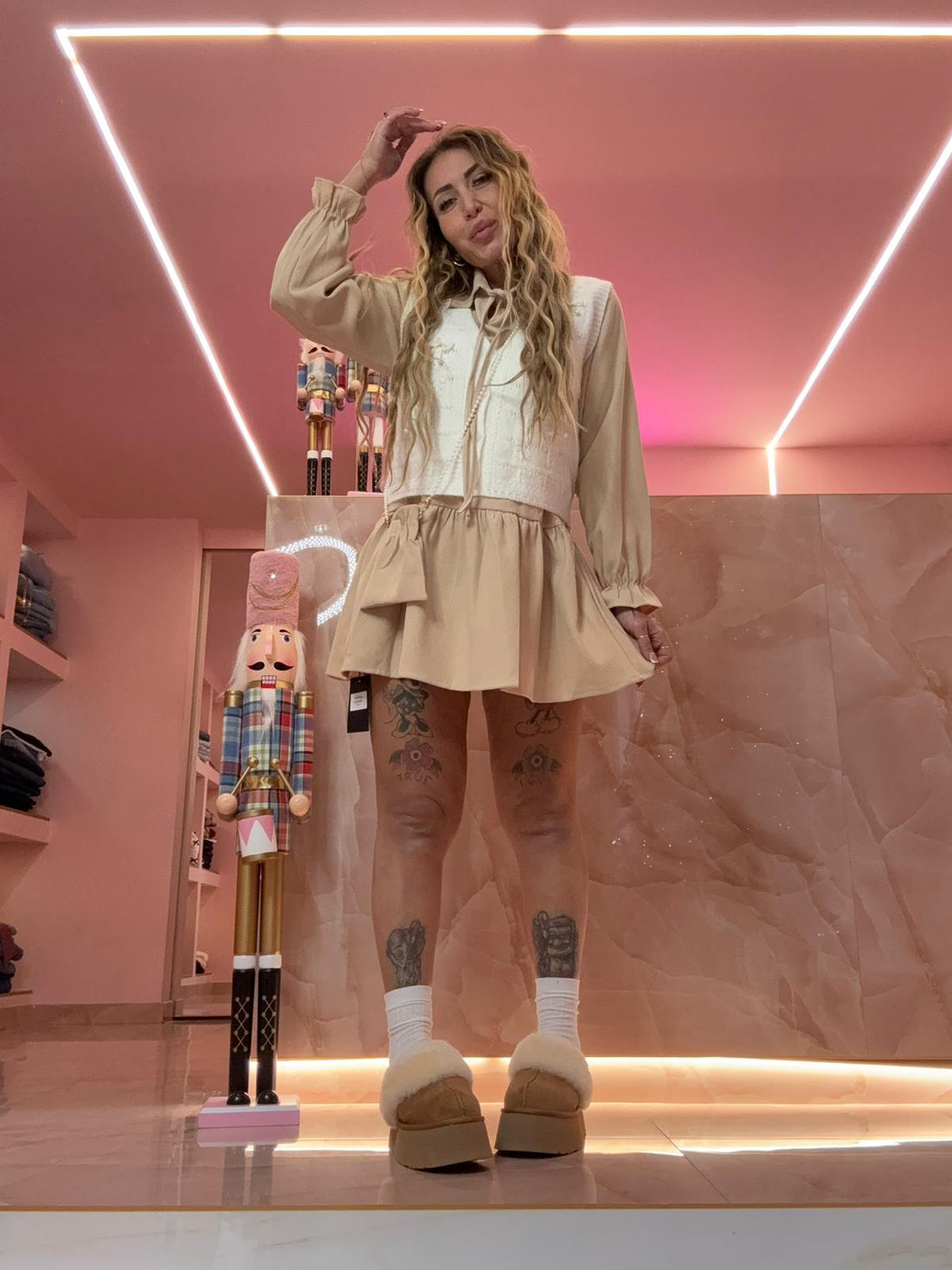 Il Vestitino Col Gilet Panna ♥