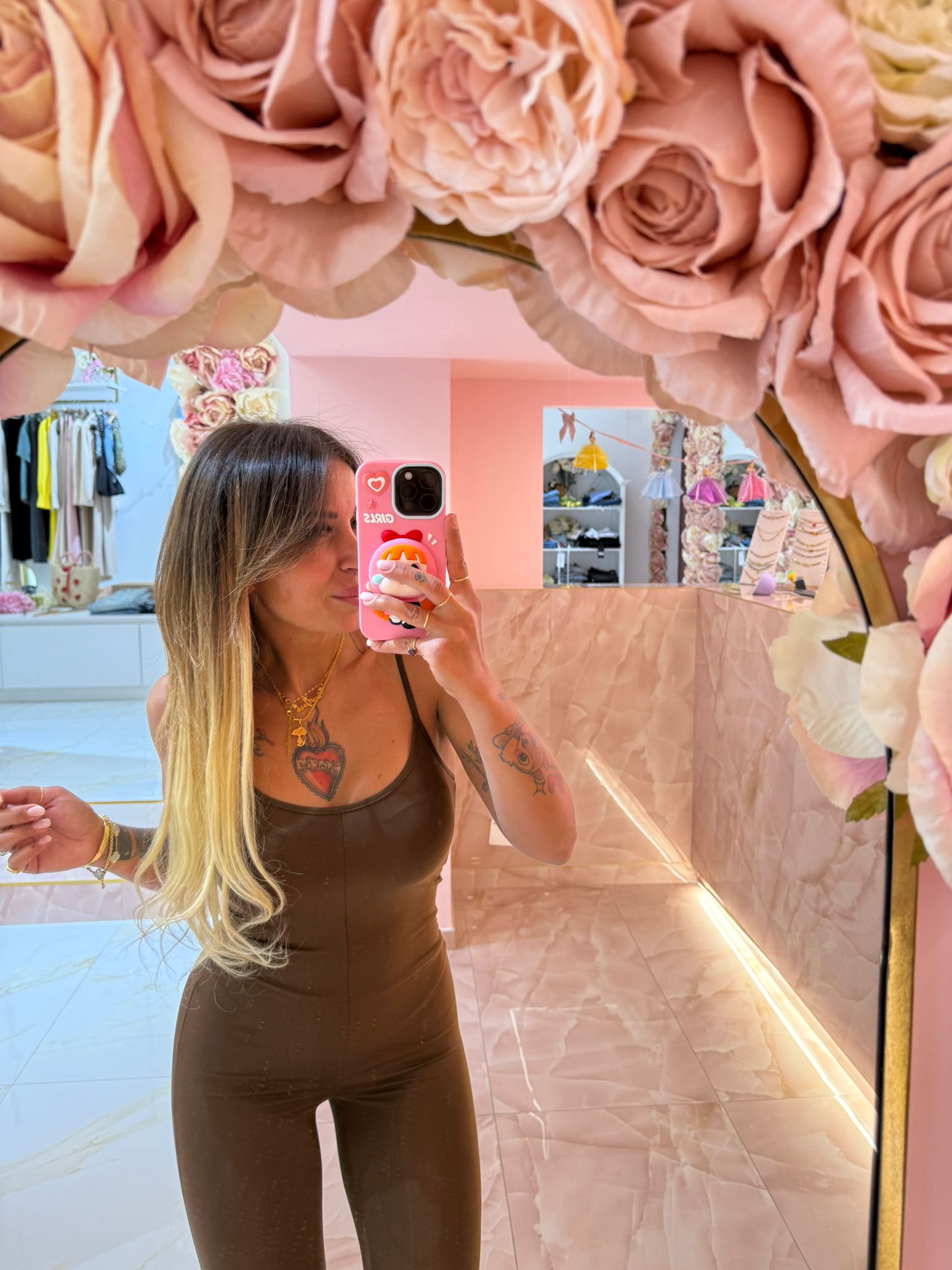 Salopette Lycra Zampa Marrone ♥