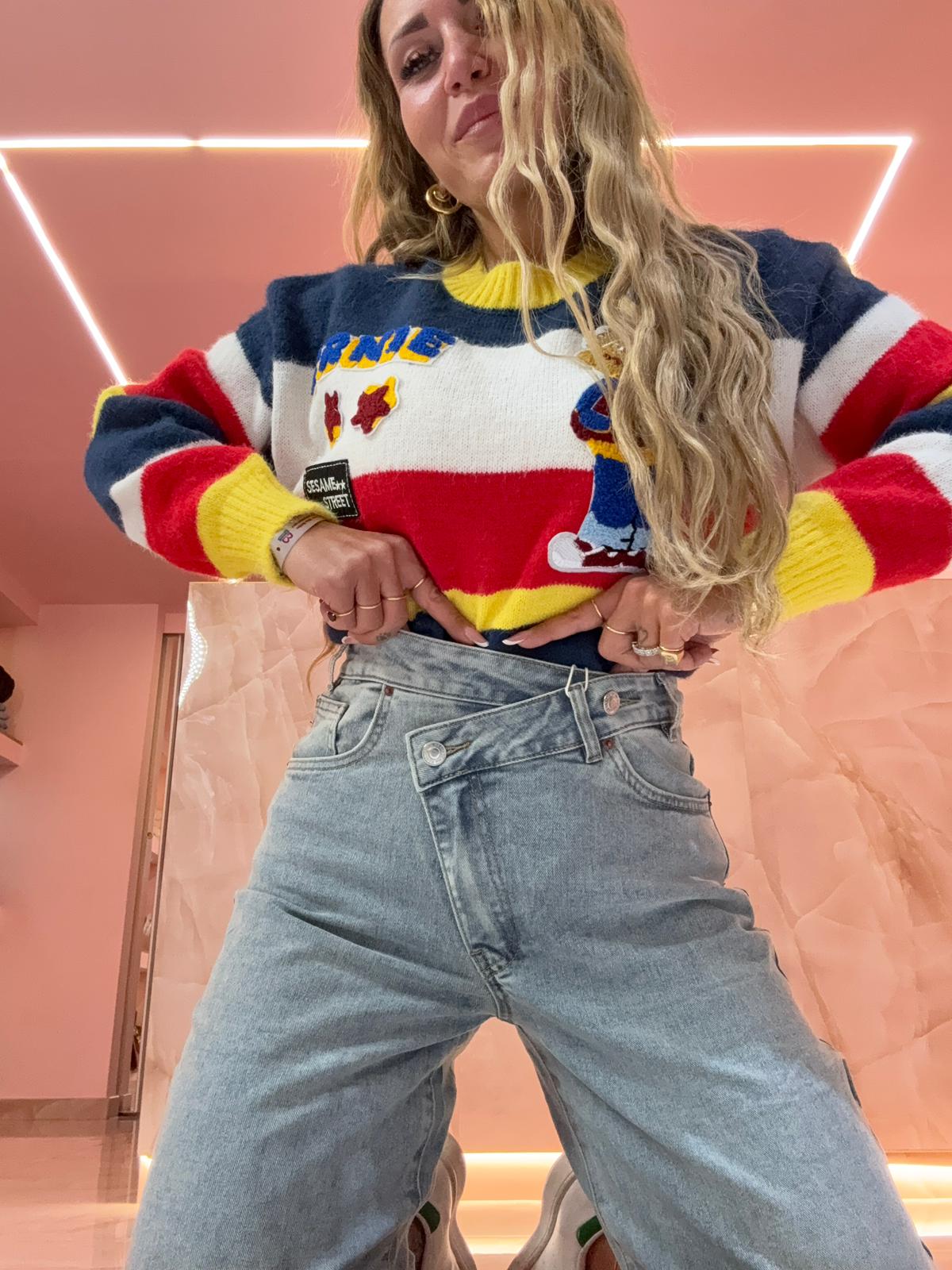 Jeans Asimmetrico Mood Zara ♡