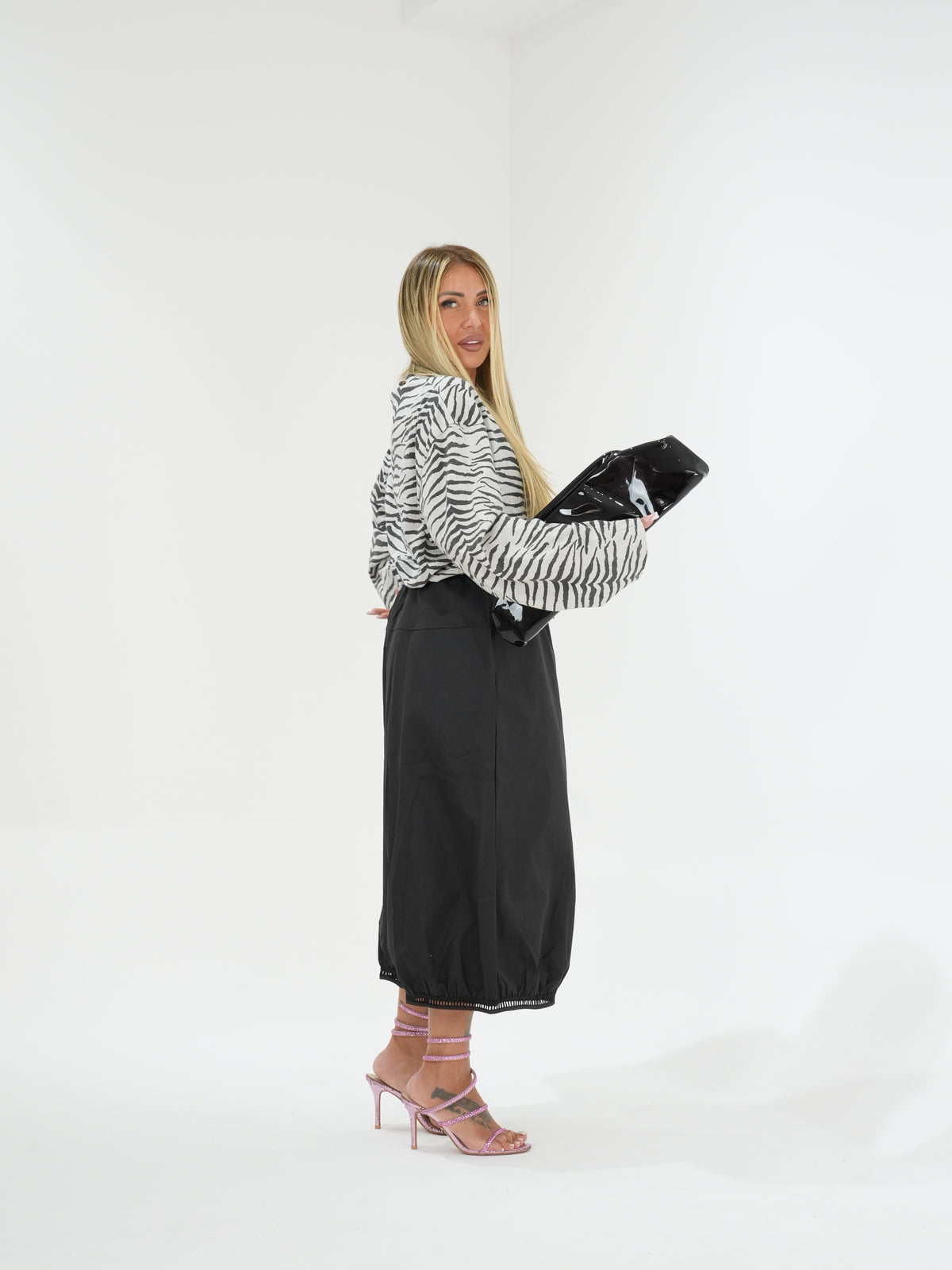 Pantaloni Balloon Street Nero ♥