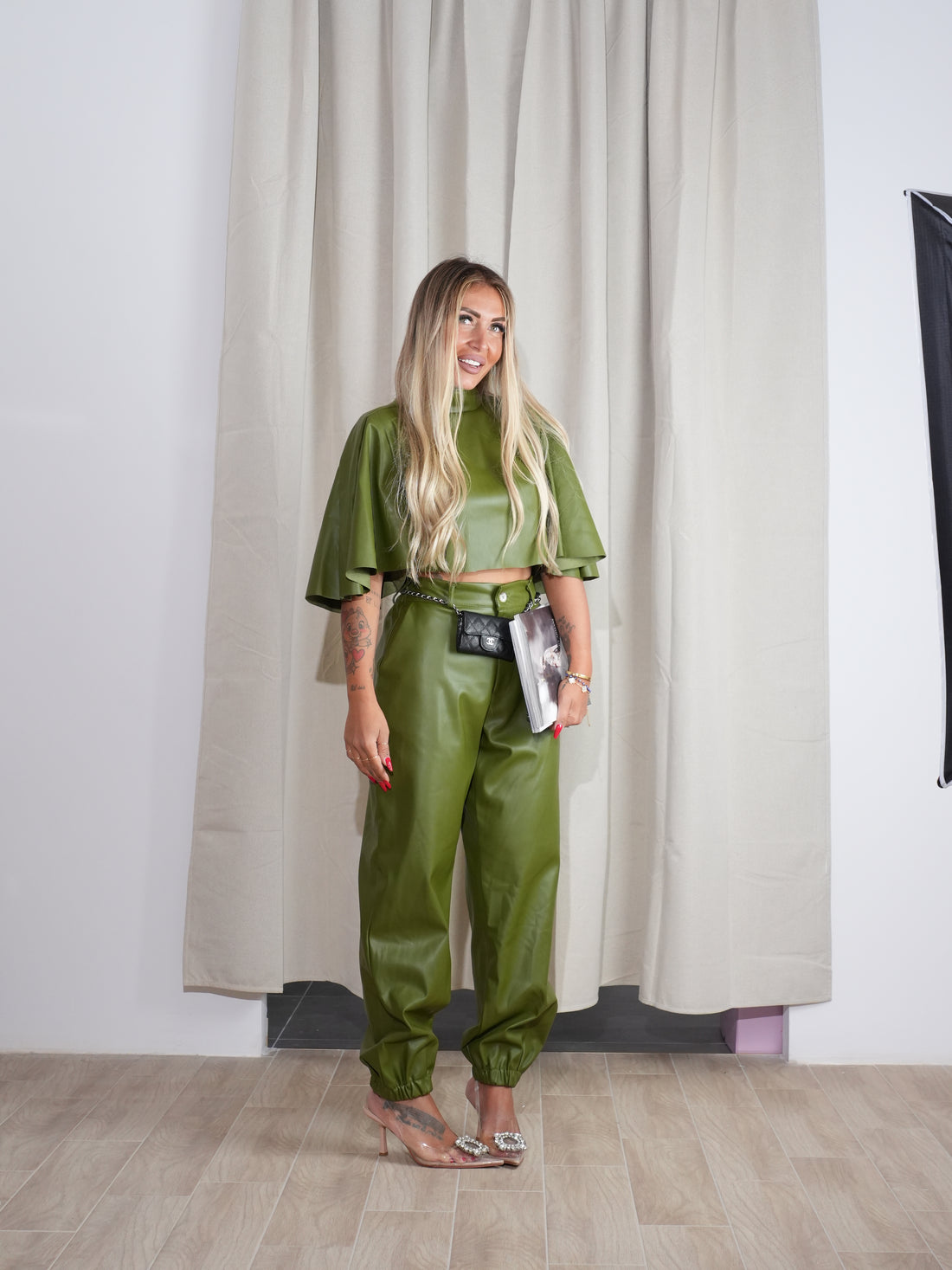 Coordinato Spettegoliamo Verde ♥