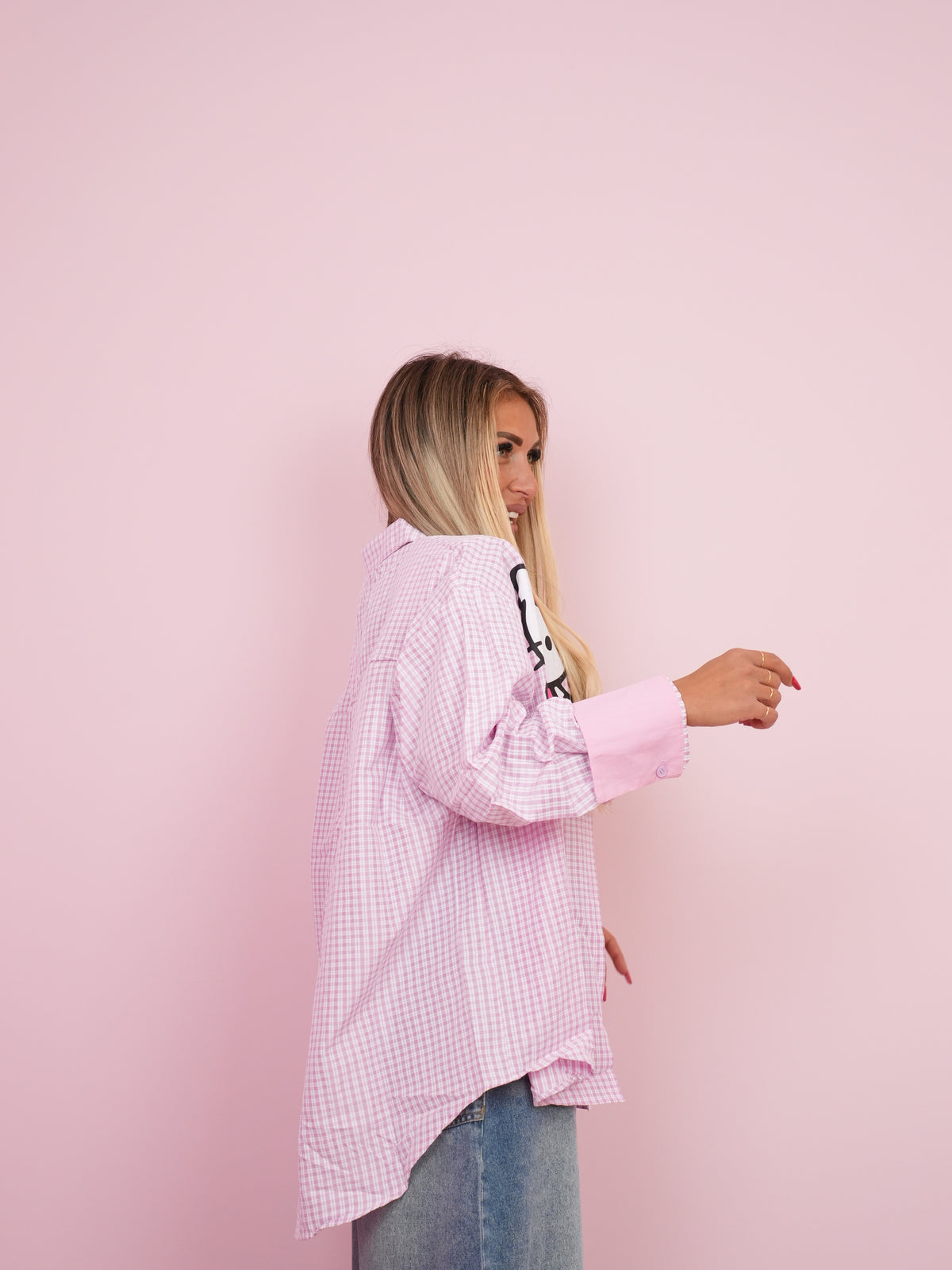 Camicia Quadretti Kitty ♥