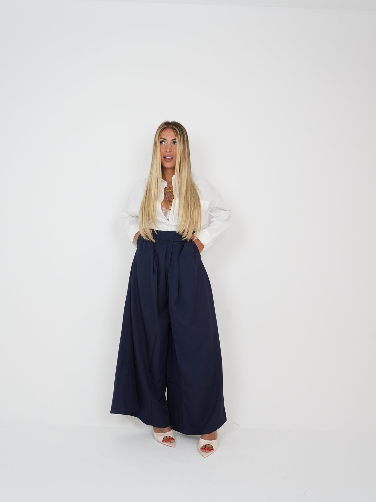 Pantalone Serafino Blu ♥