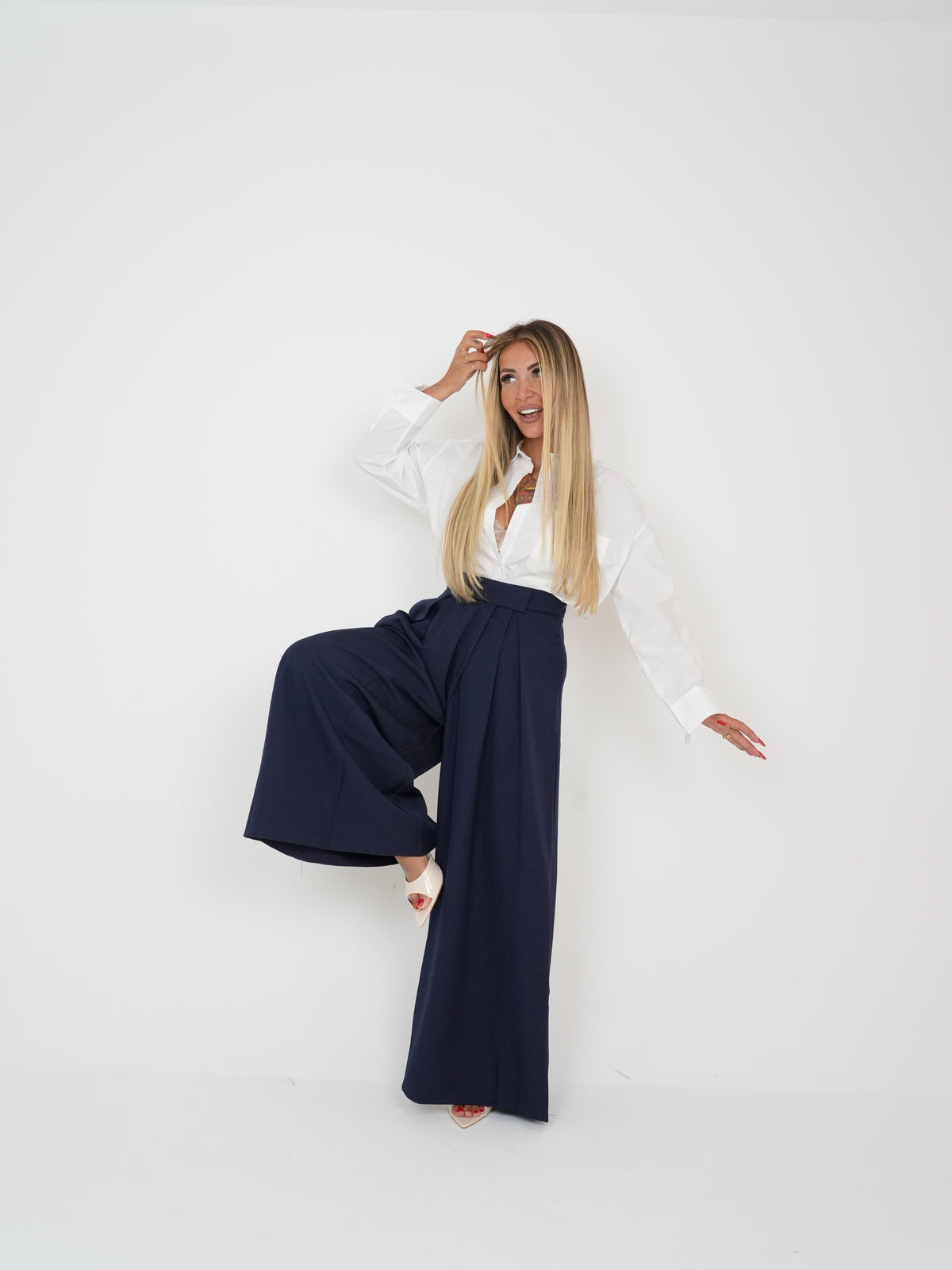 Pantalone Serafino Blu ♥