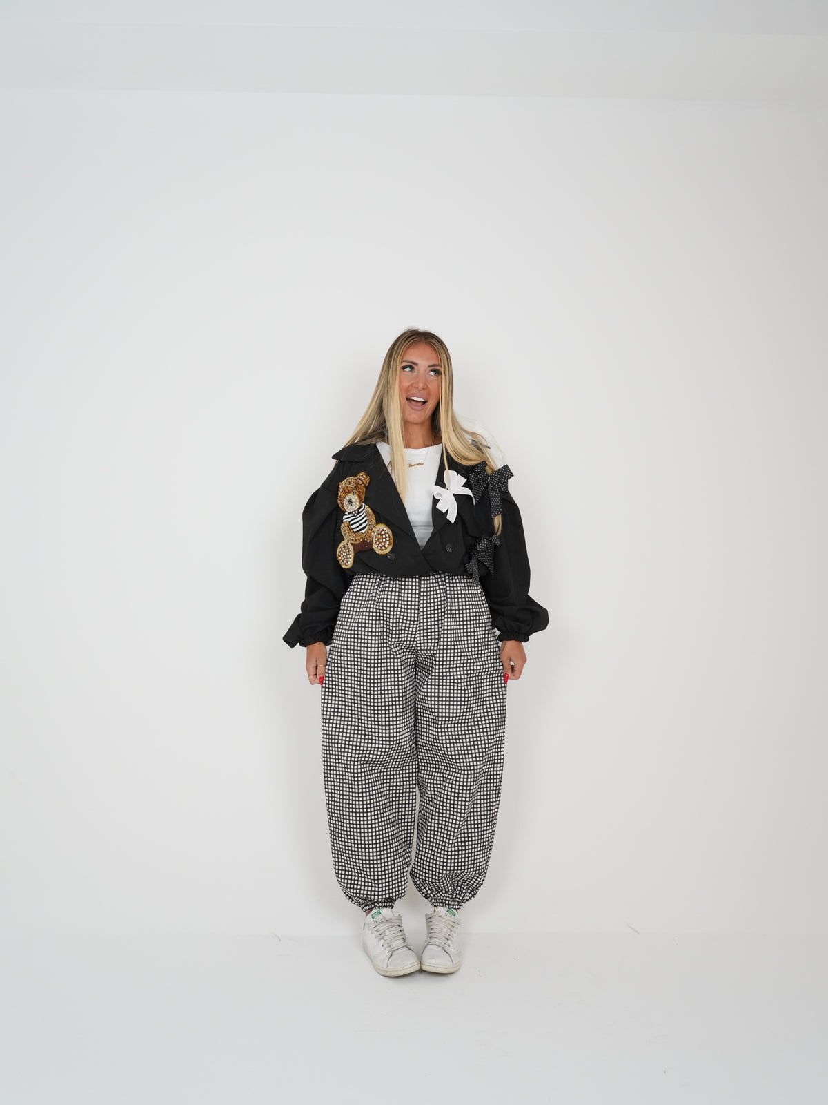 Pantalone Un PicNic Speciale Nero ♥
