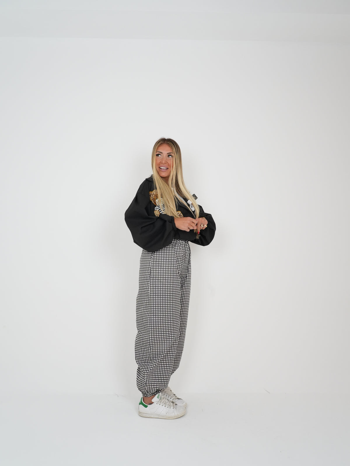 Pantalone Un PicNic Speciale Nero ♥