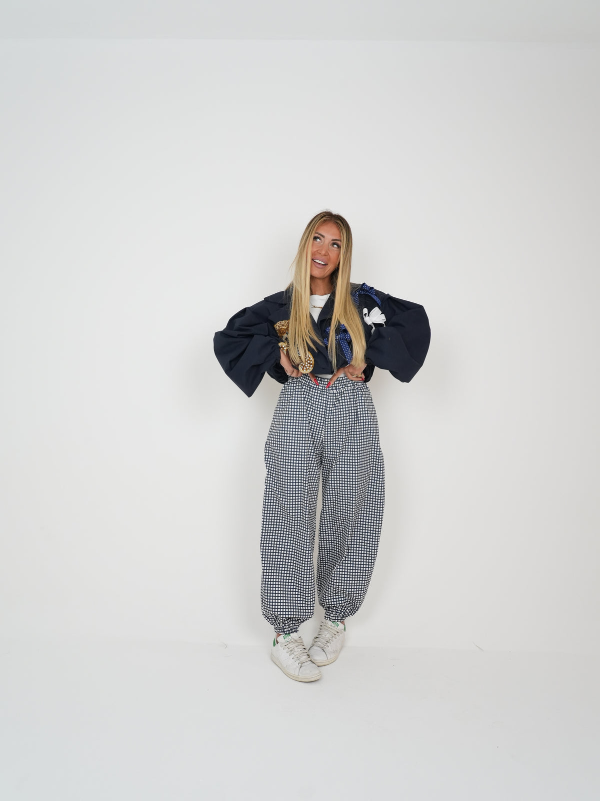 Pantalone Un PicNic Speciale Blu ♥