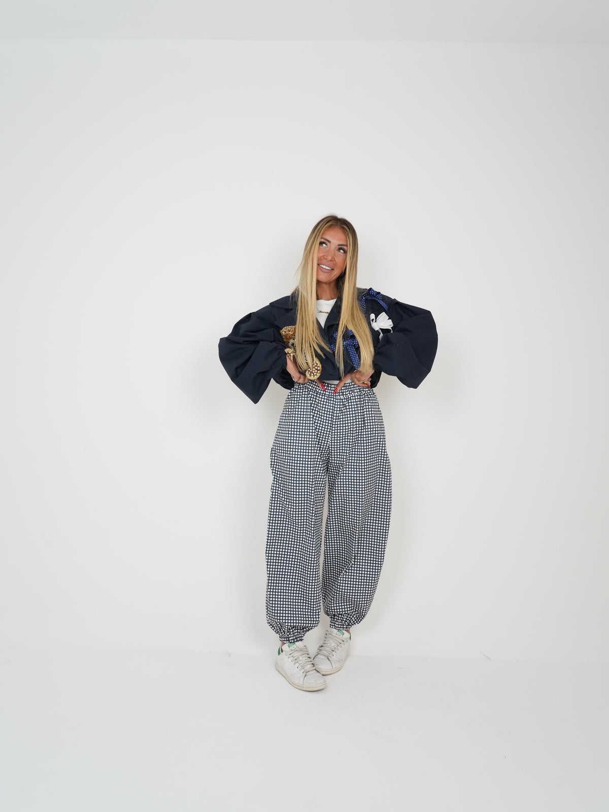 Pantalone Un PicNic Speciale Blu ♥