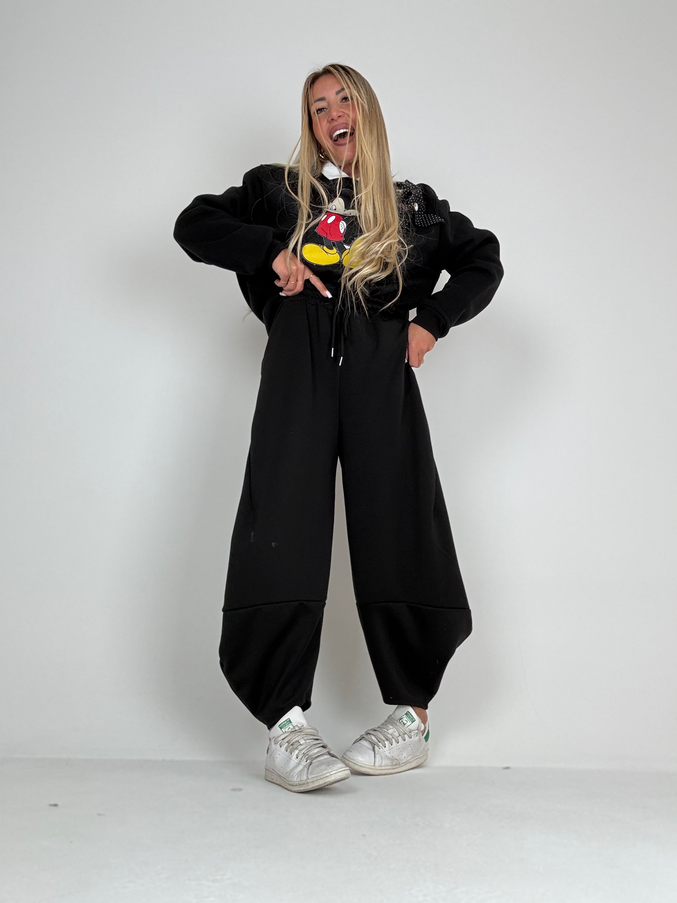 Pantalone Gym Nero Leilas ♥