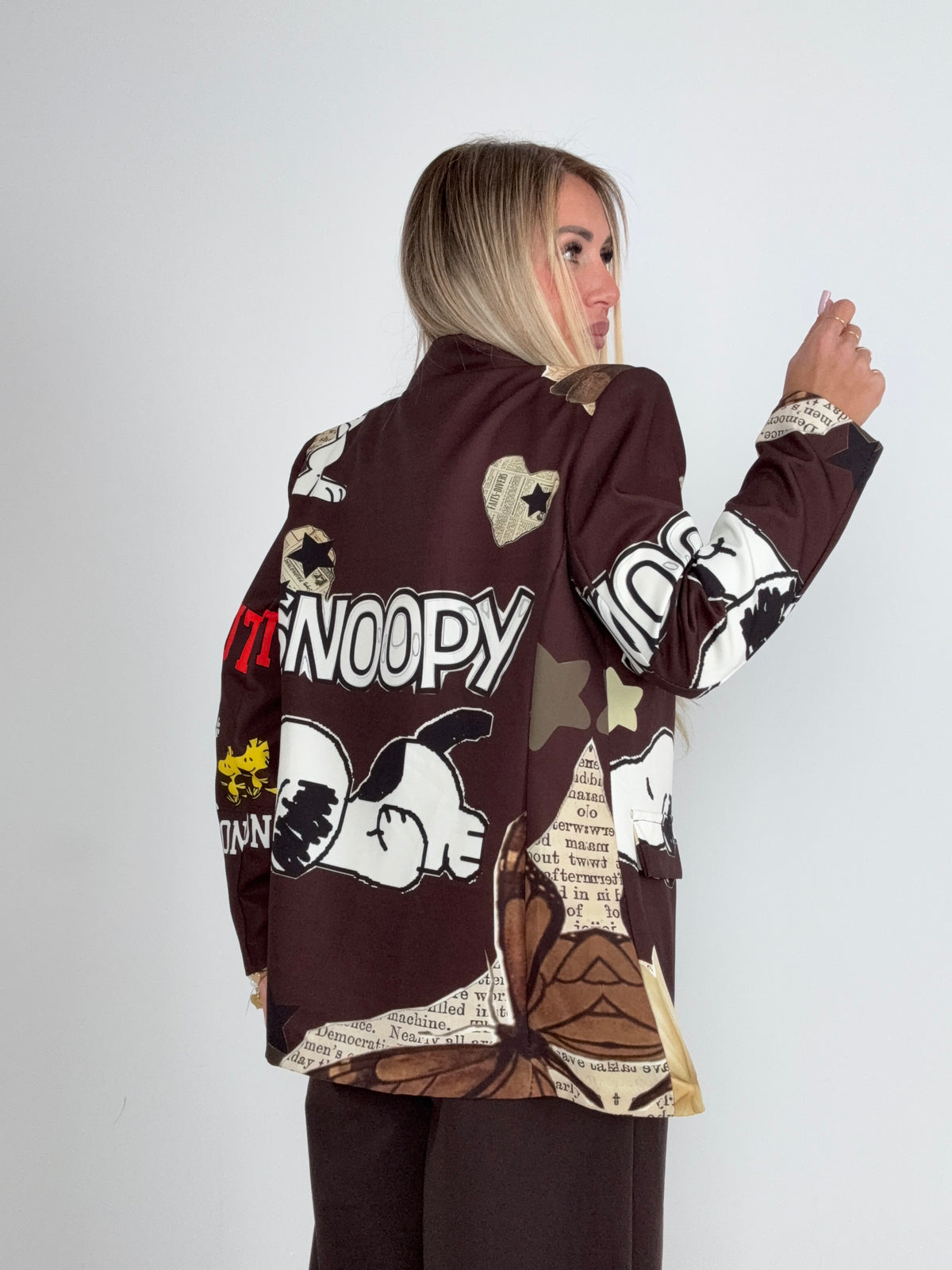 Giacca Snoopy Champions Marrò ♥