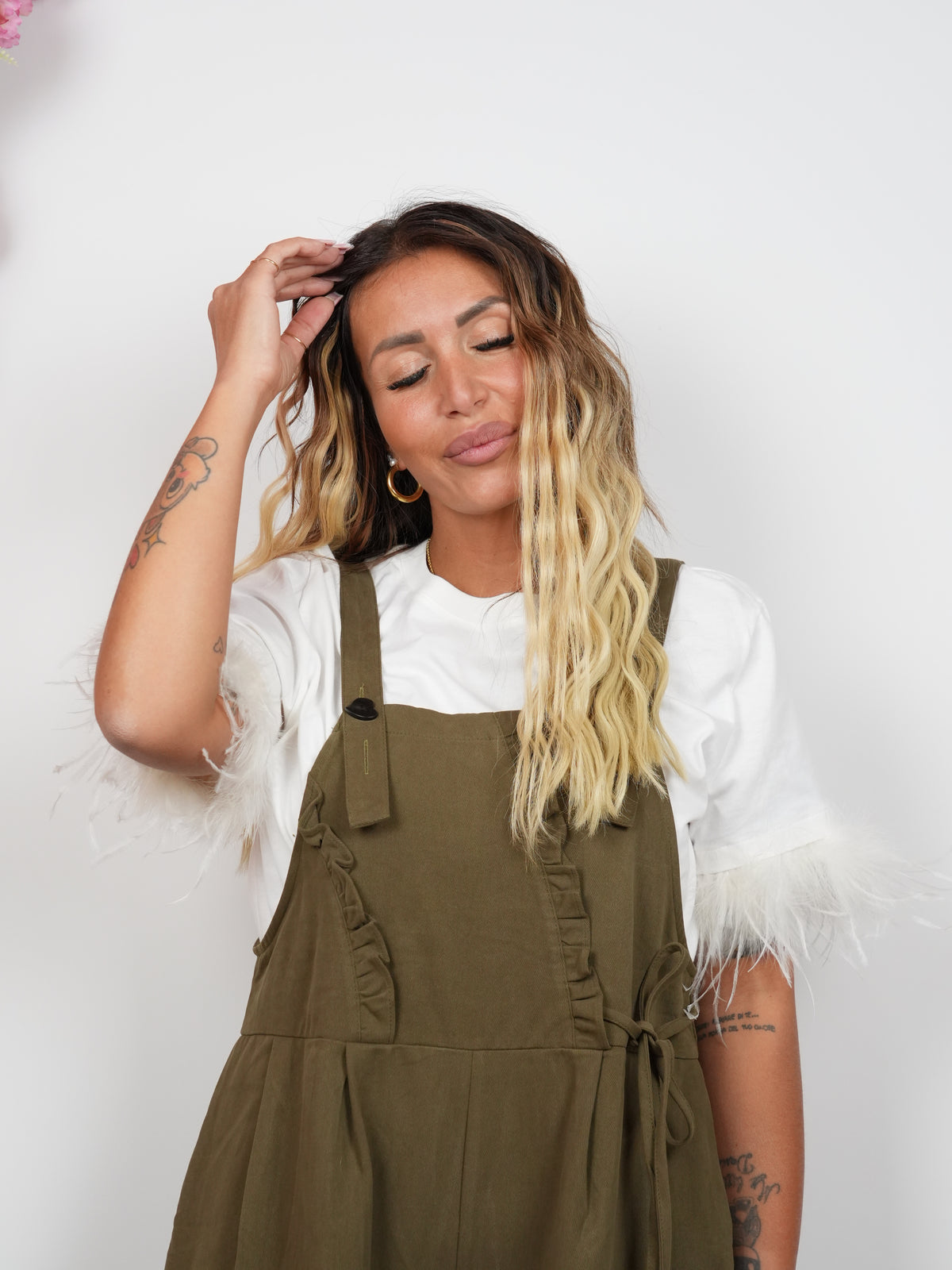 Shirt Con Piume By Lumina ♥