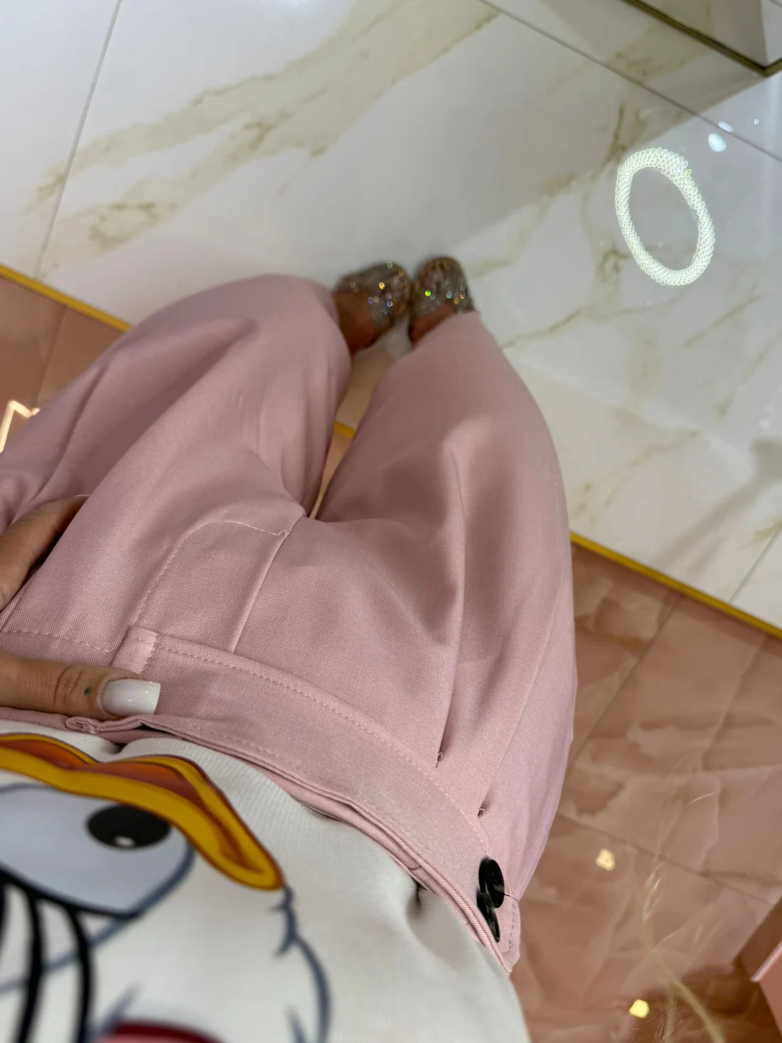 Pantalone Cielo Rosa Cipria ♥