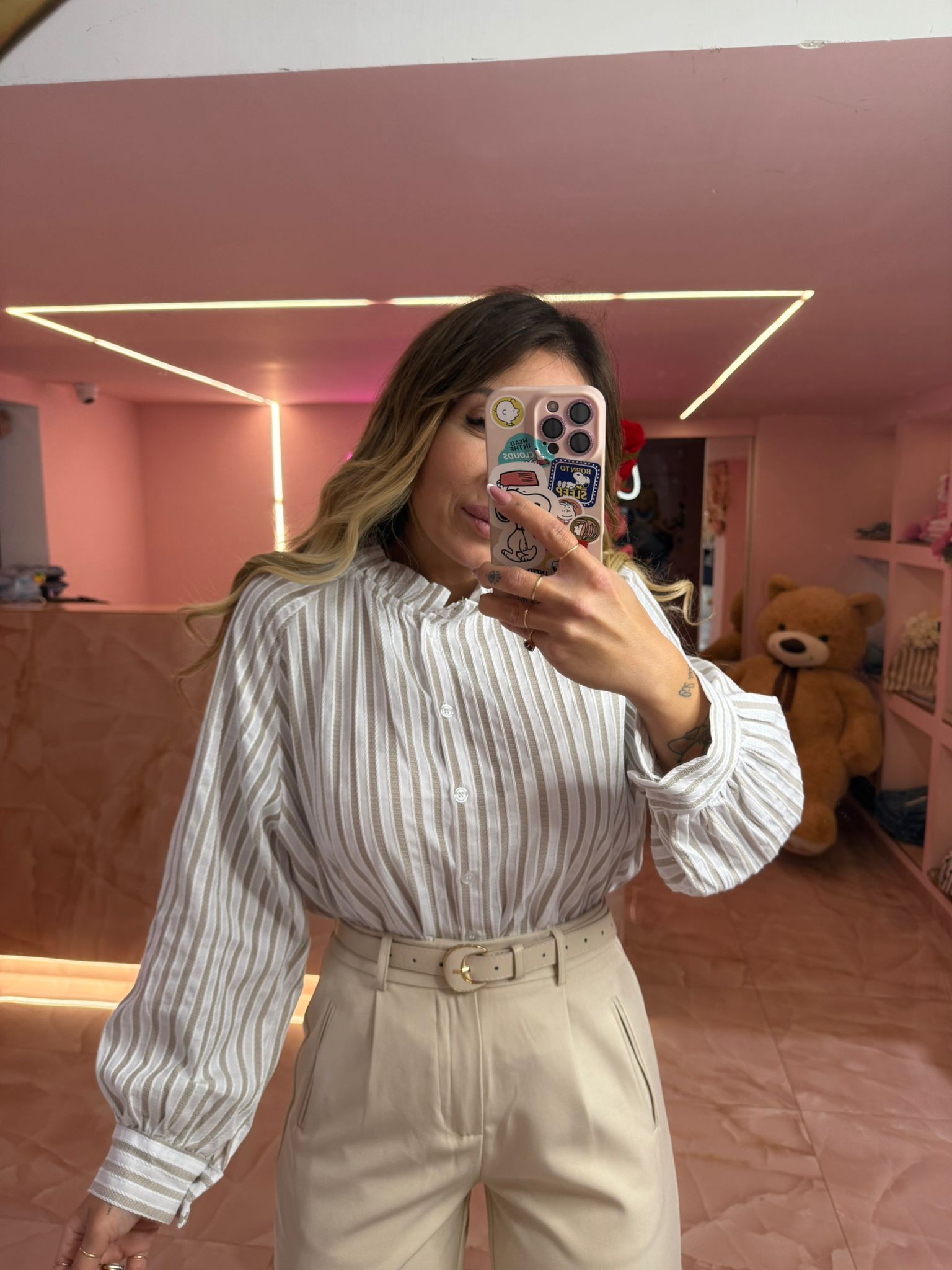 Camicia Bontonnissima Beige ★