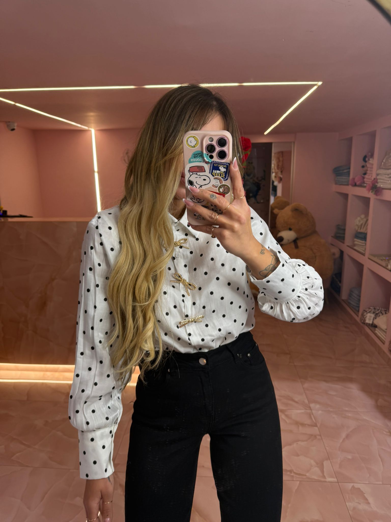 Camicia Pois e Fiocchi ★