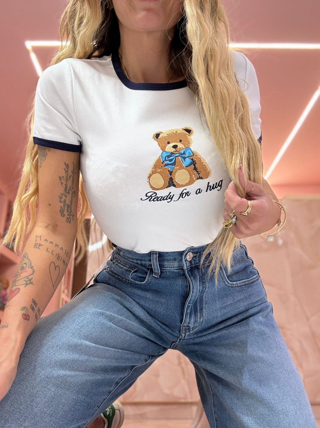 Shirt Orsetto Balu Base Bianca ♥