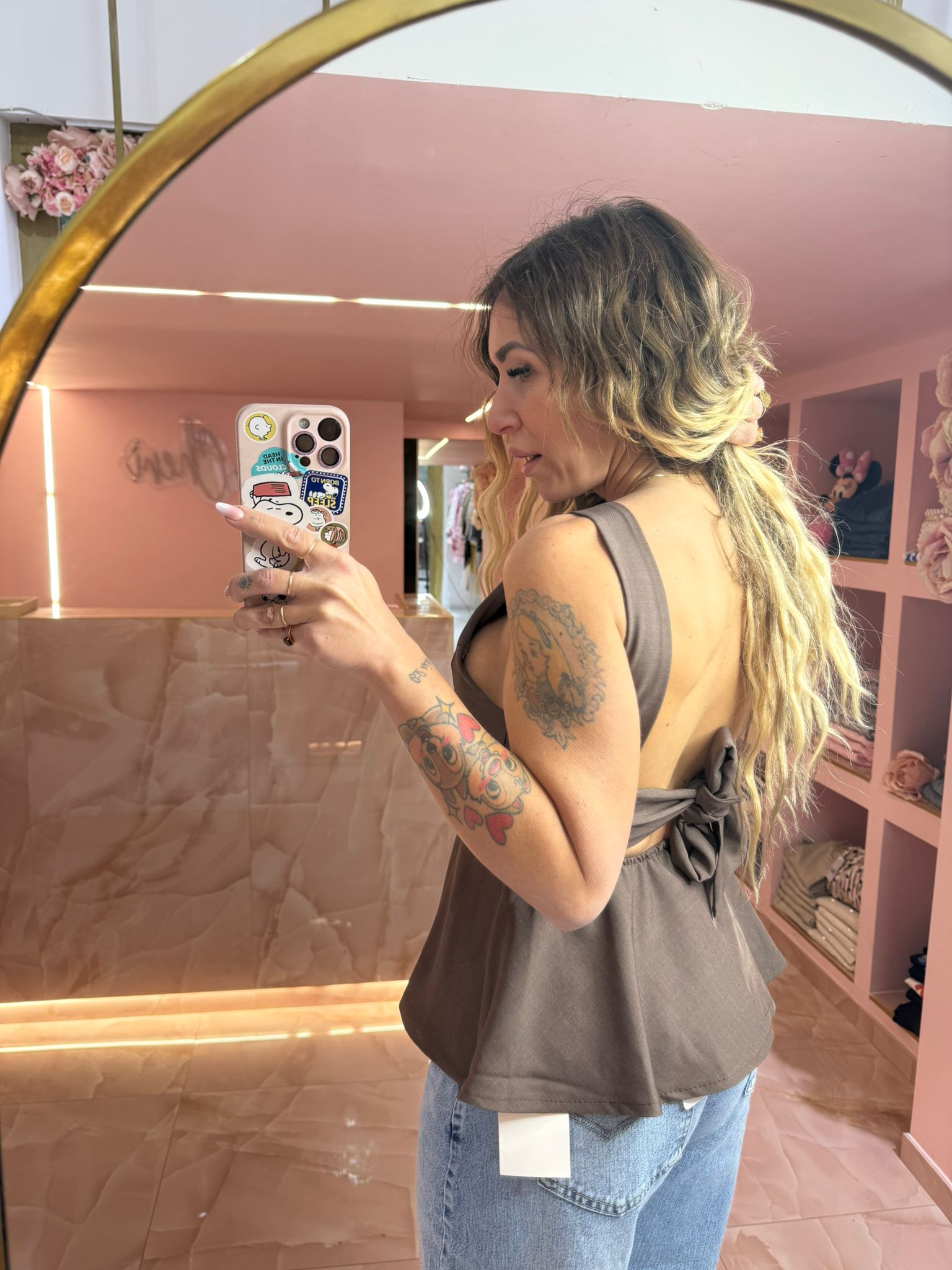 Blusa Zara Marro&