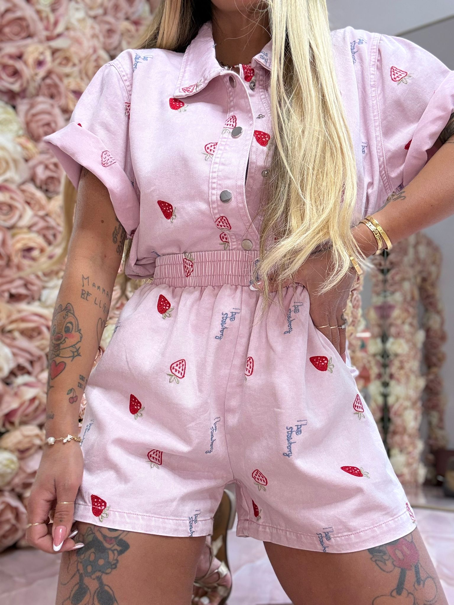 Coordinato Dora la Fragolina Rosa ♥