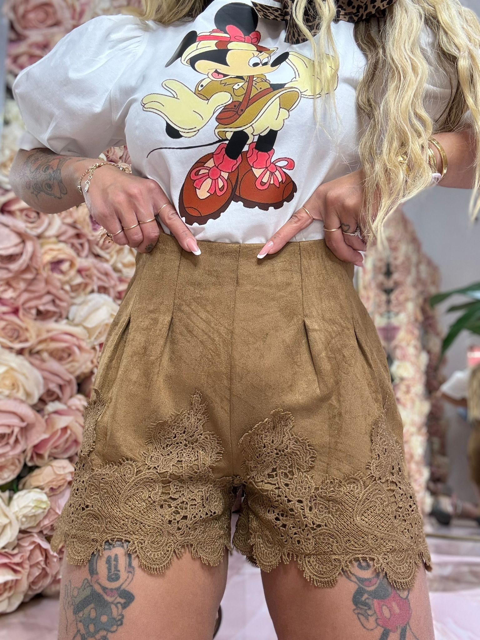 Pantaloncini In Renna Camel ♥