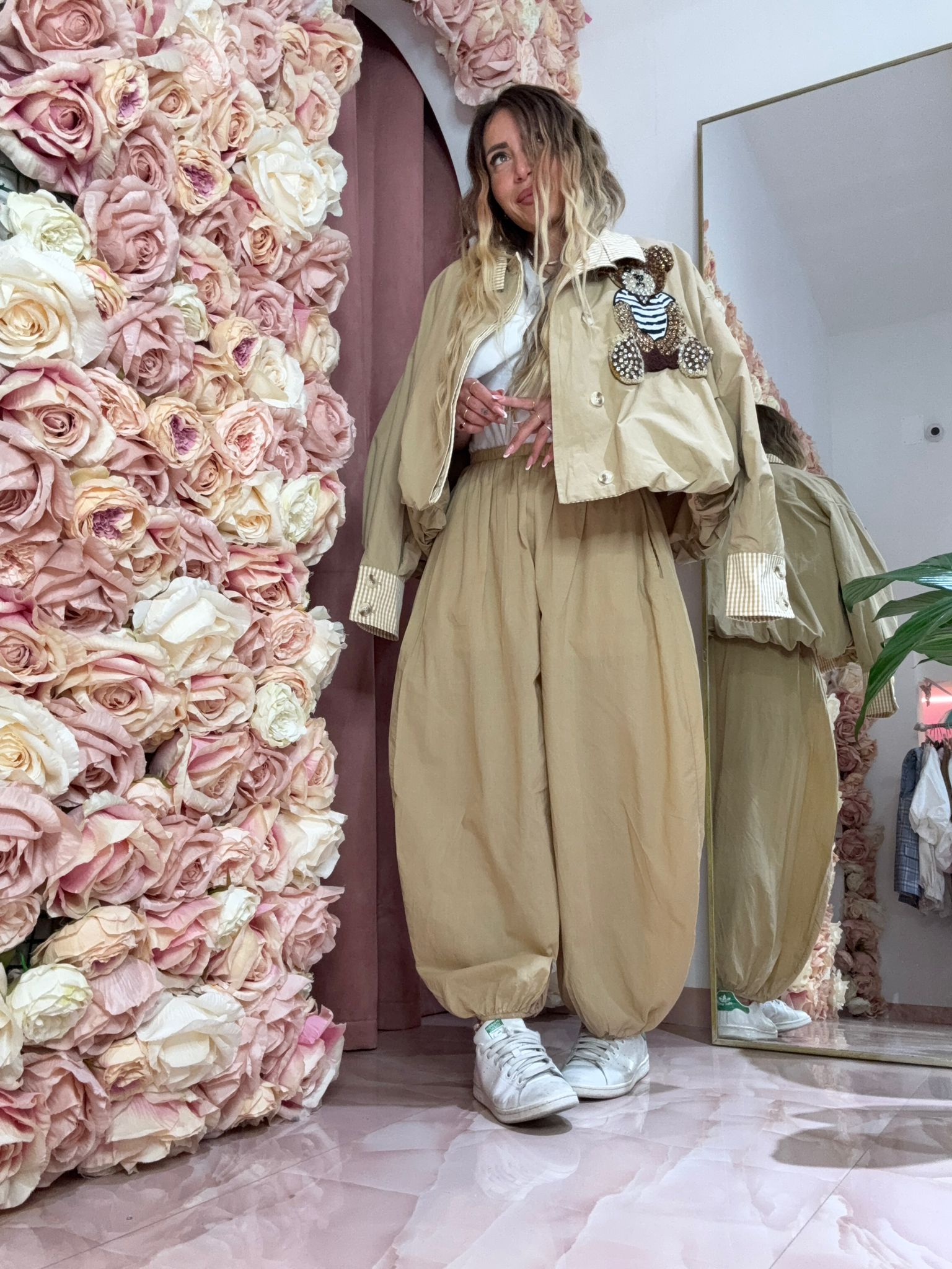 Pantalone Aladin Beige ★
