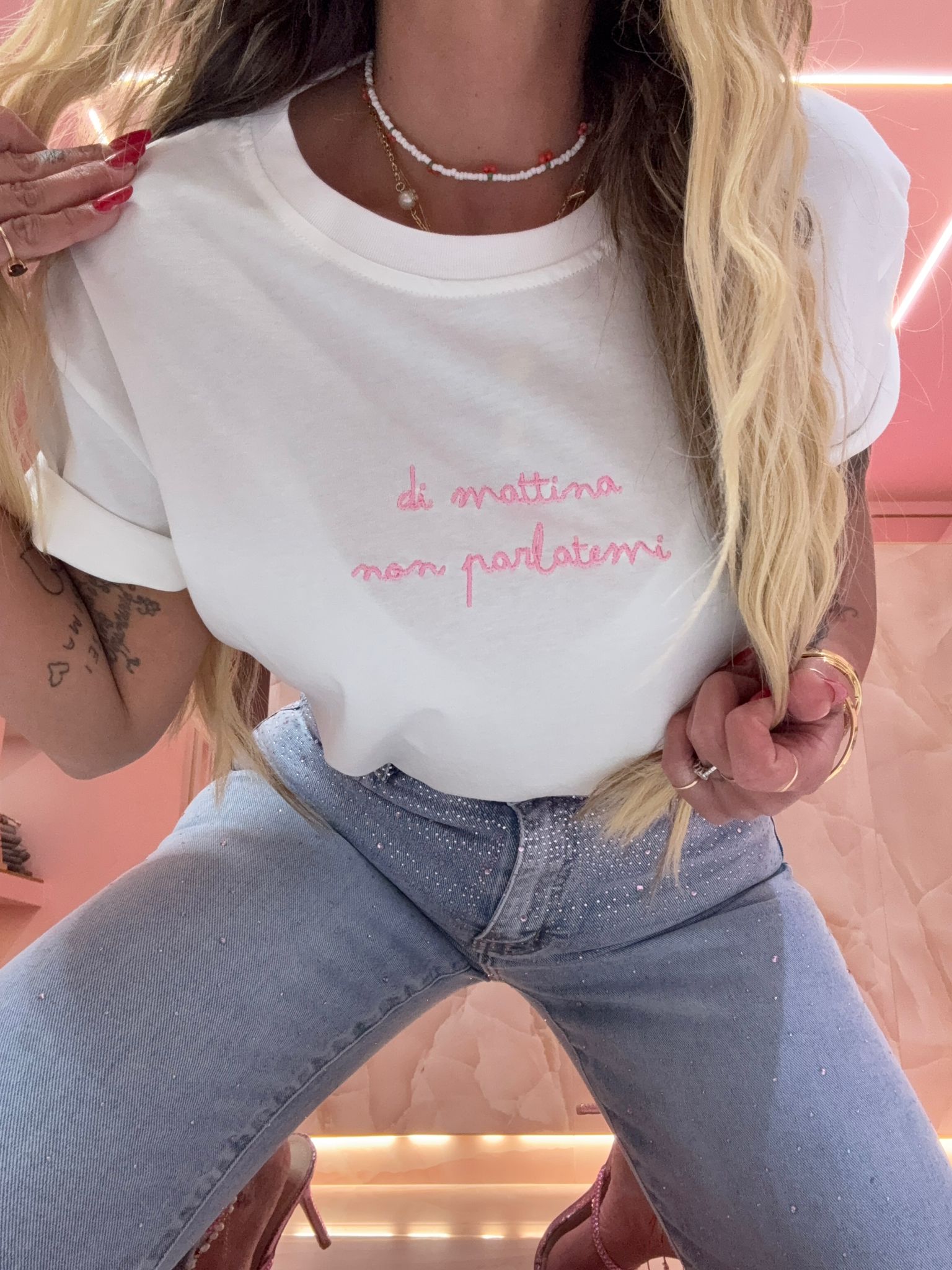Shirt NON PARLATEMI ♥