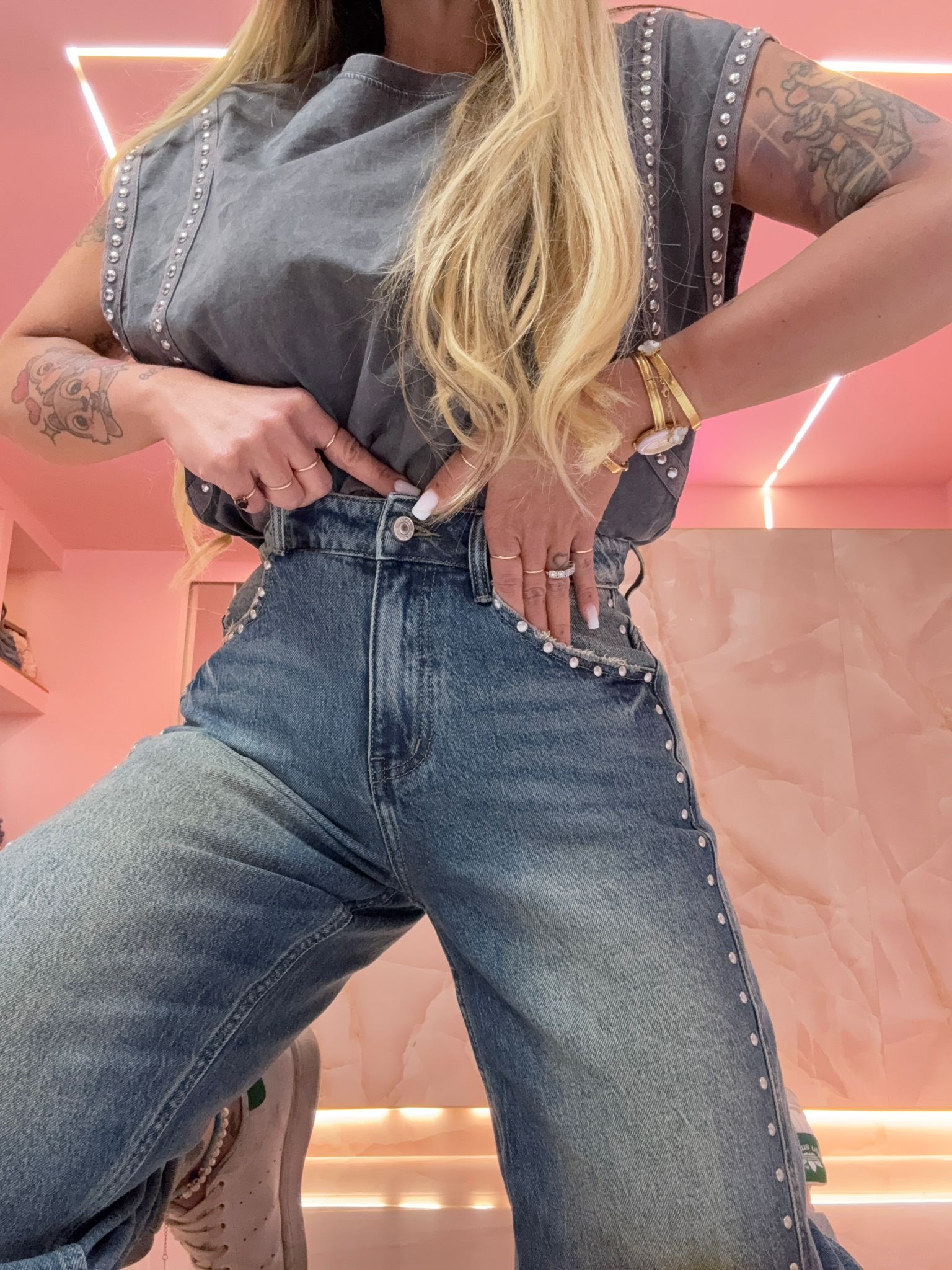 Jeans Borchiette ♥