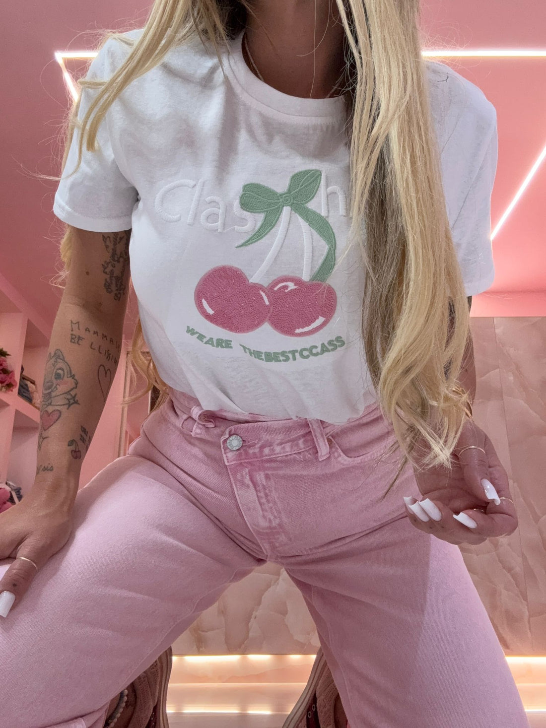 Shirt Cherry Bianca ♥