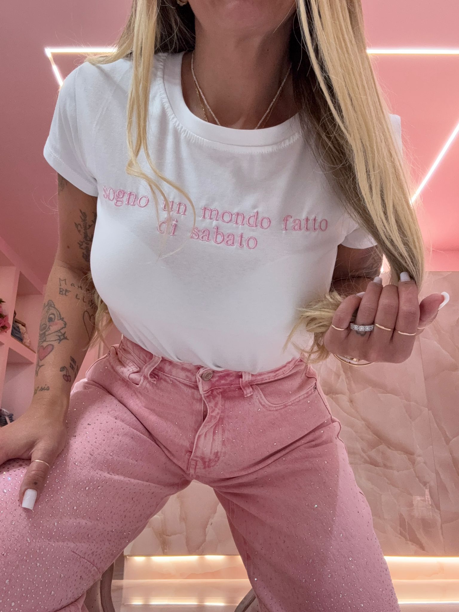 Shirt Di Sabato Rosa ♥