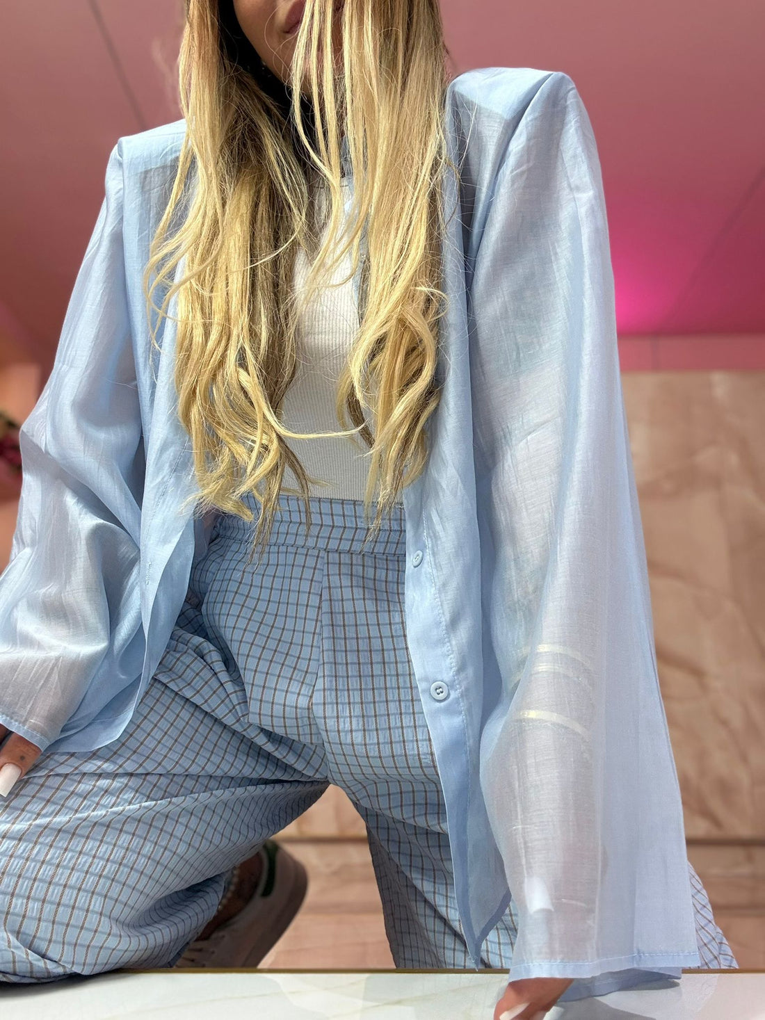 Camicia Nuvoletta Polvere ♥