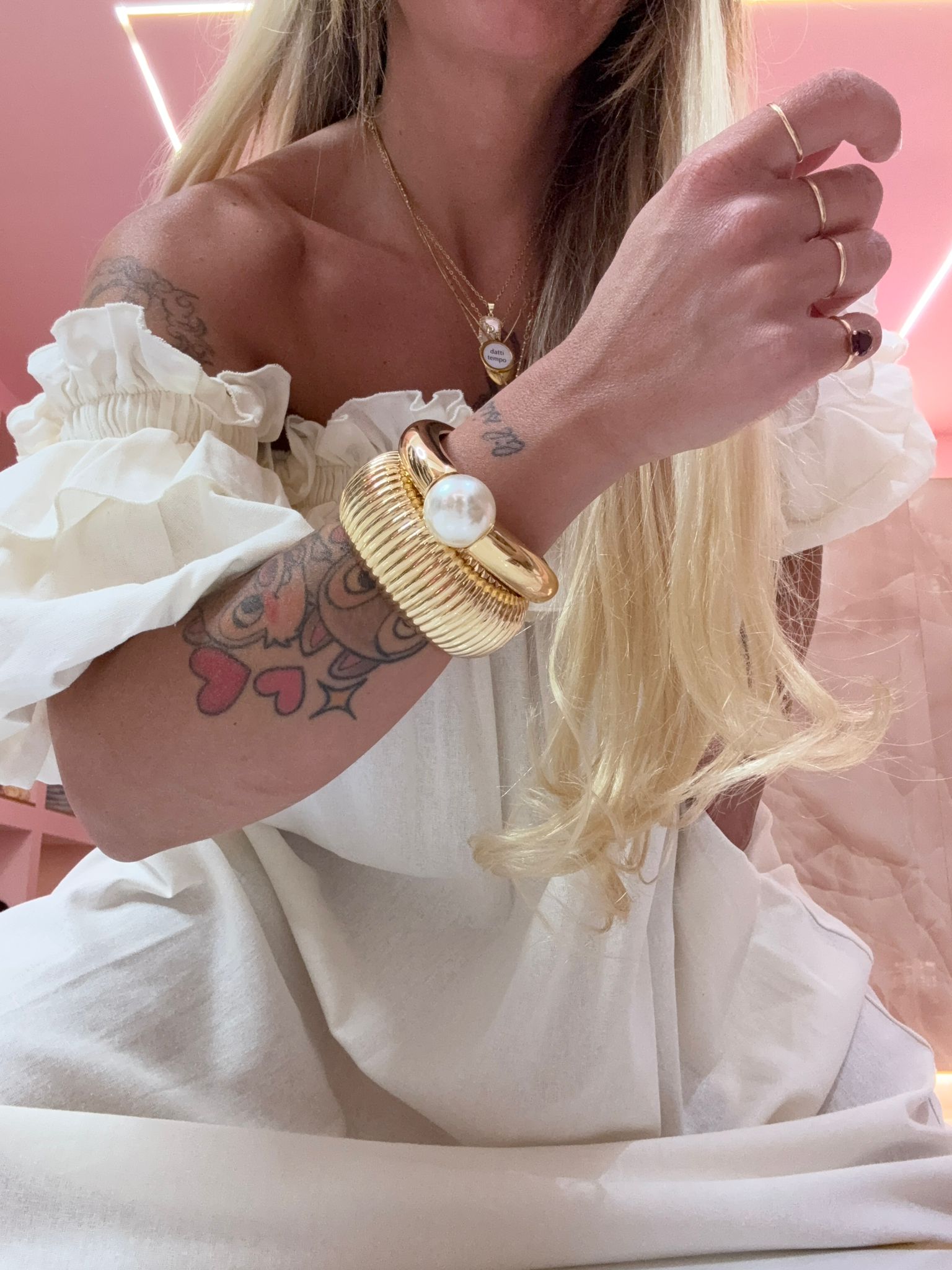 Bracciale Manetta Perla ♥