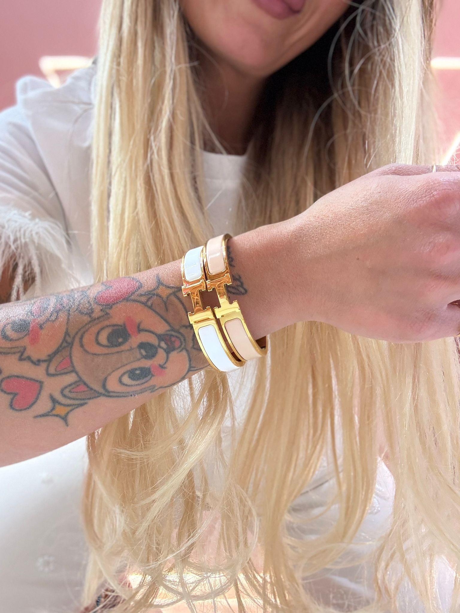 Bracciale H Beige ♥