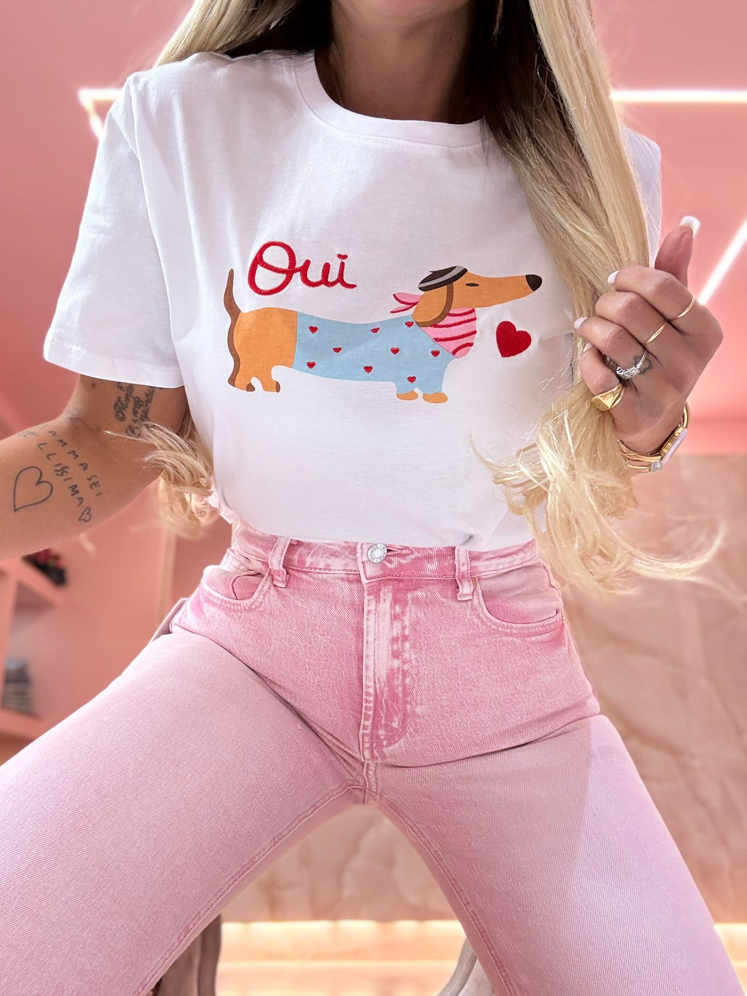 Shirt Oui Cuori Red ♥