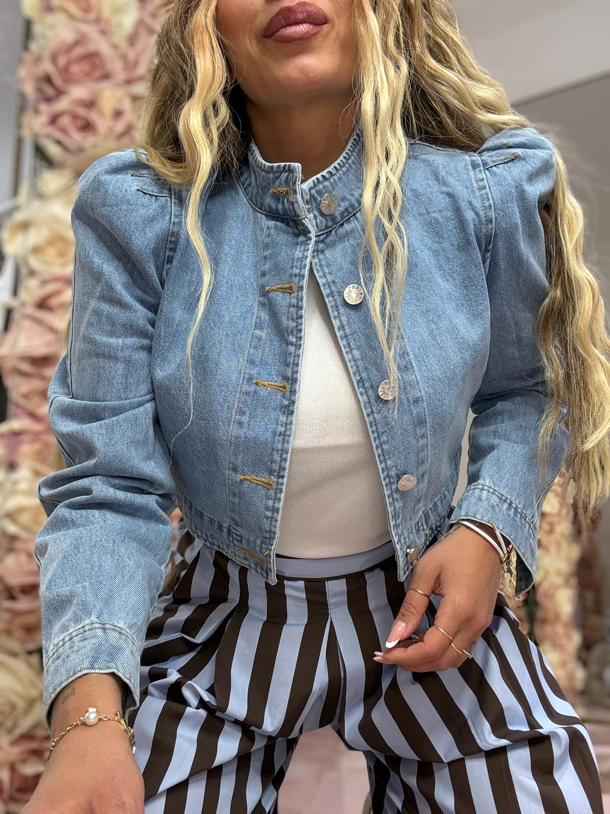 Giacca Crop Denim ♥