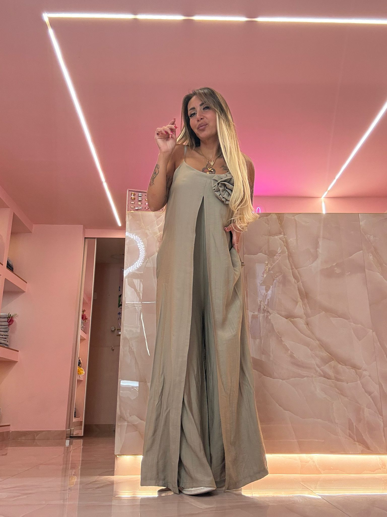 Salopette Peonia Beige ♥