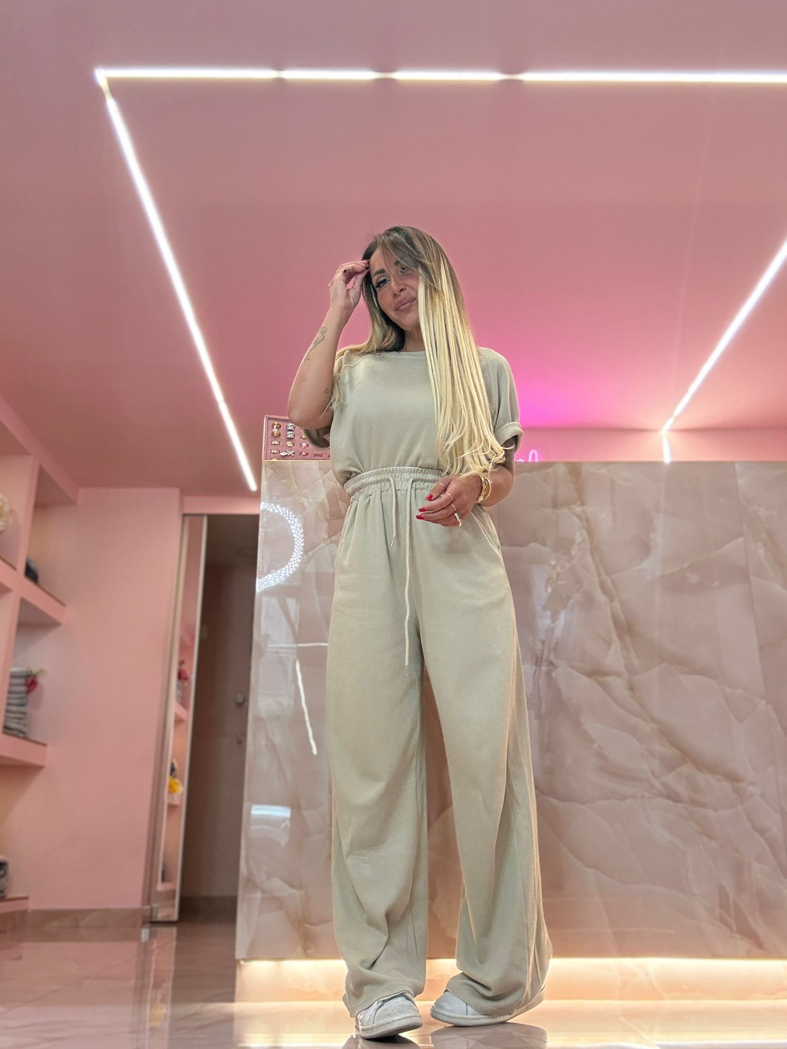 Coordinato Louis Beige ♥
