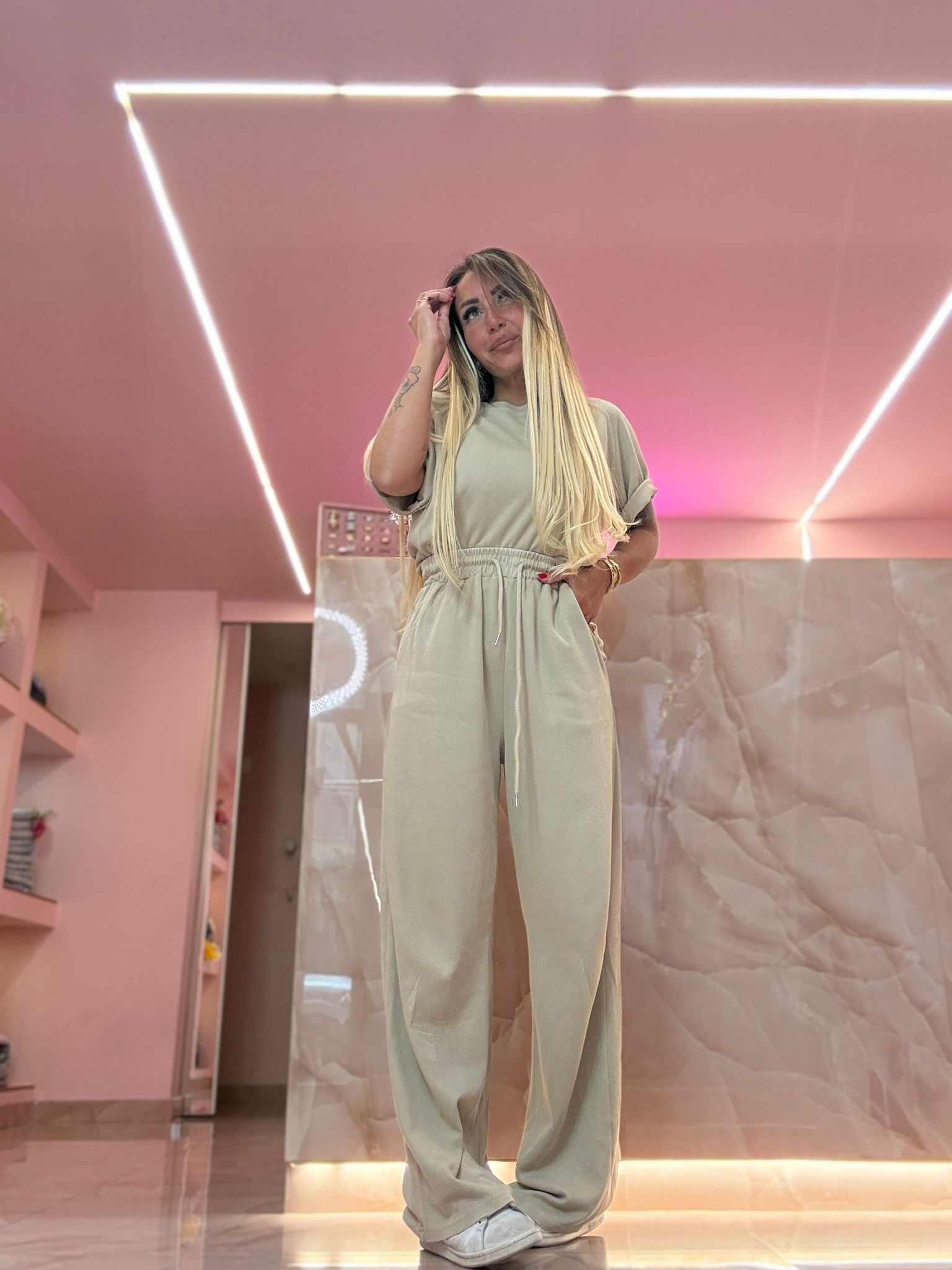 Coordinato Louis Beige ♥